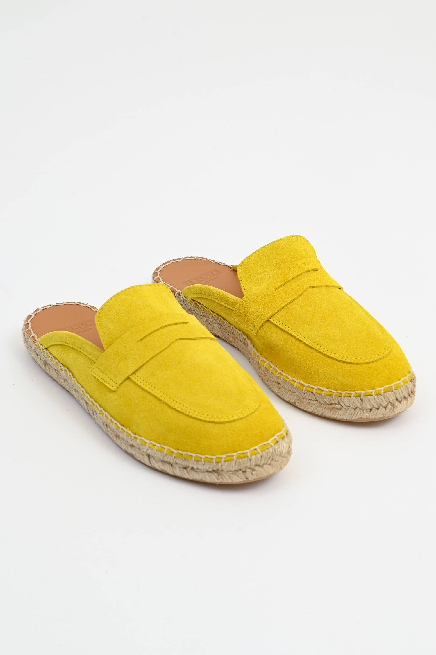 Mokassin Slipper SERRAJE in Gelb