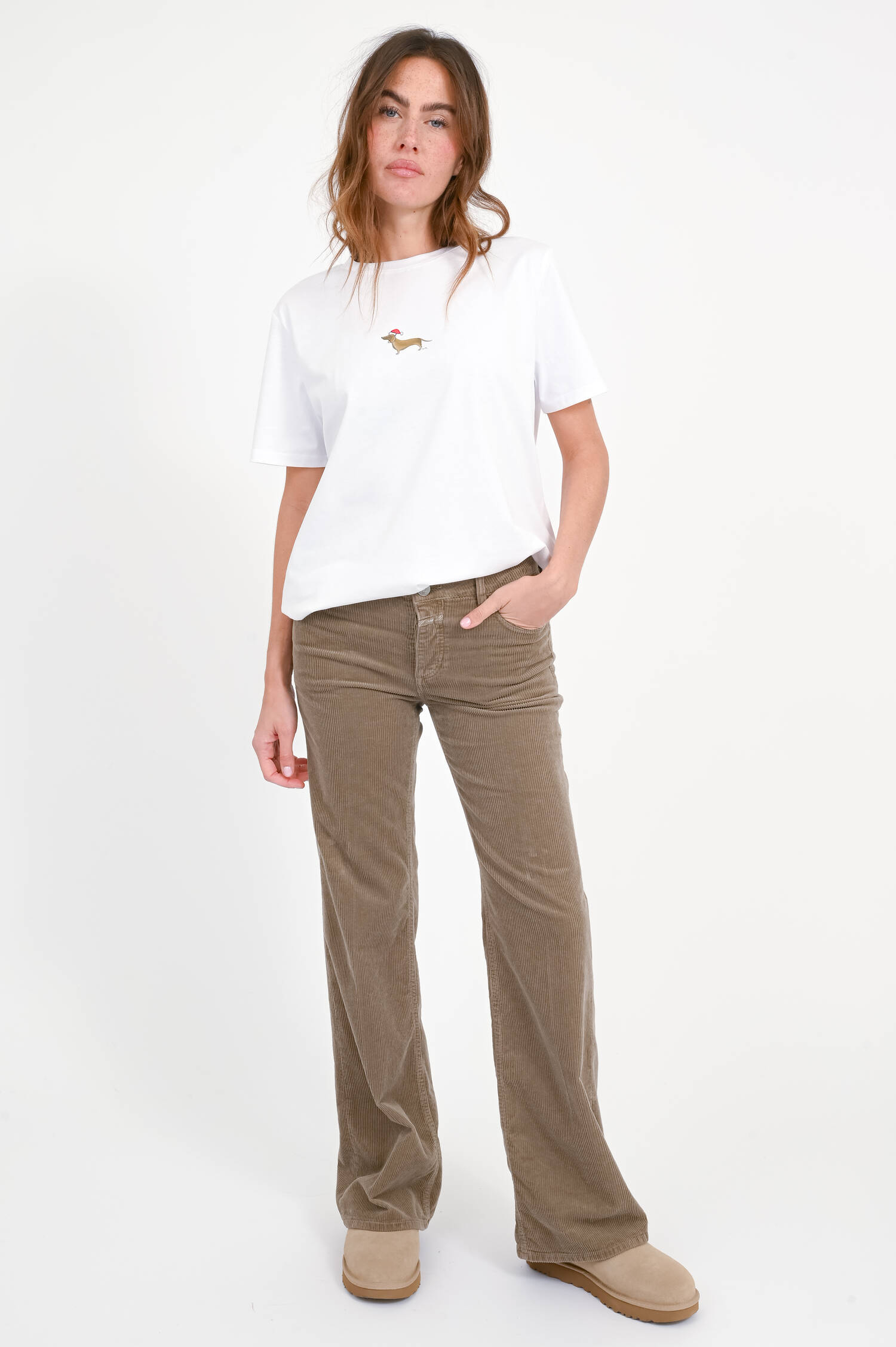 Cord-Hose GiLLAN in Clay Beige