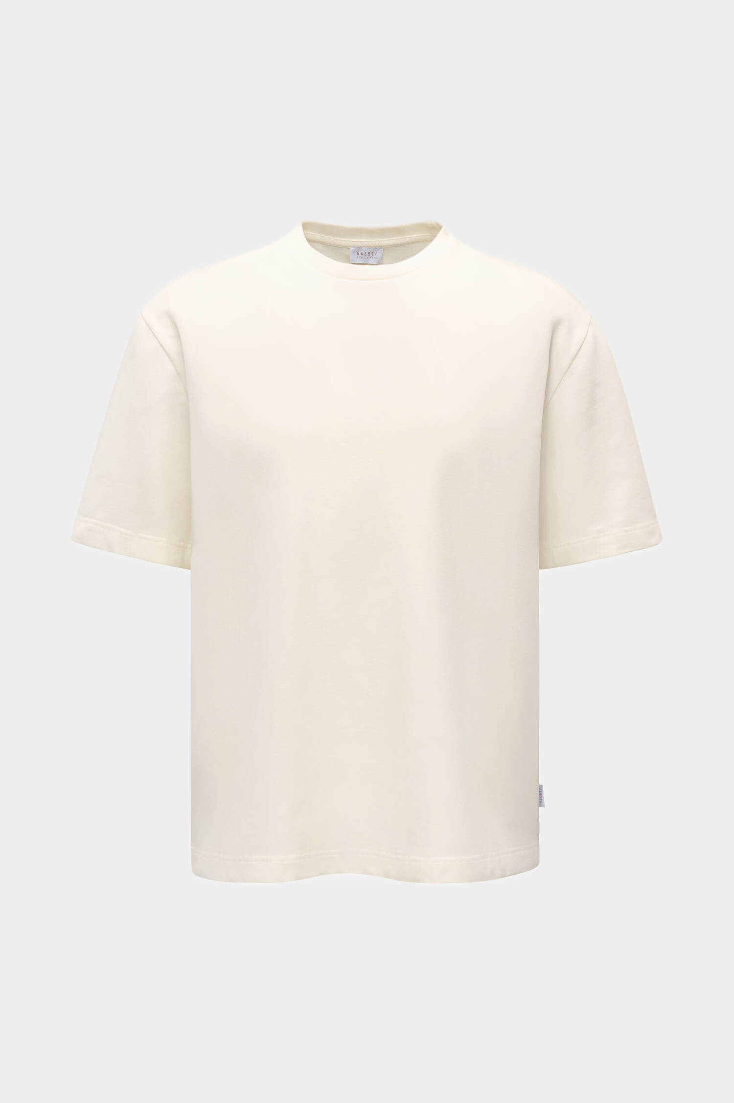 T-Shirt IF aus Baumwolle in Creme