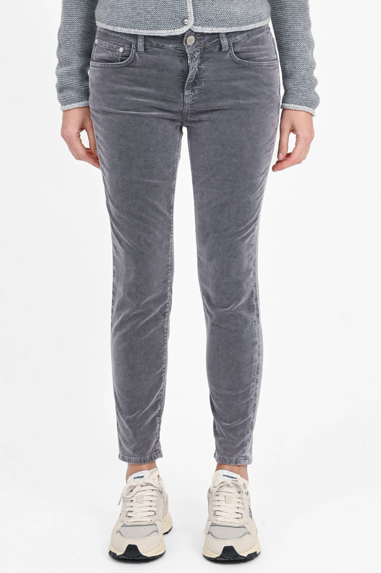 Samt Hose BAKER in Rain Samt Hose BAKER in Rain