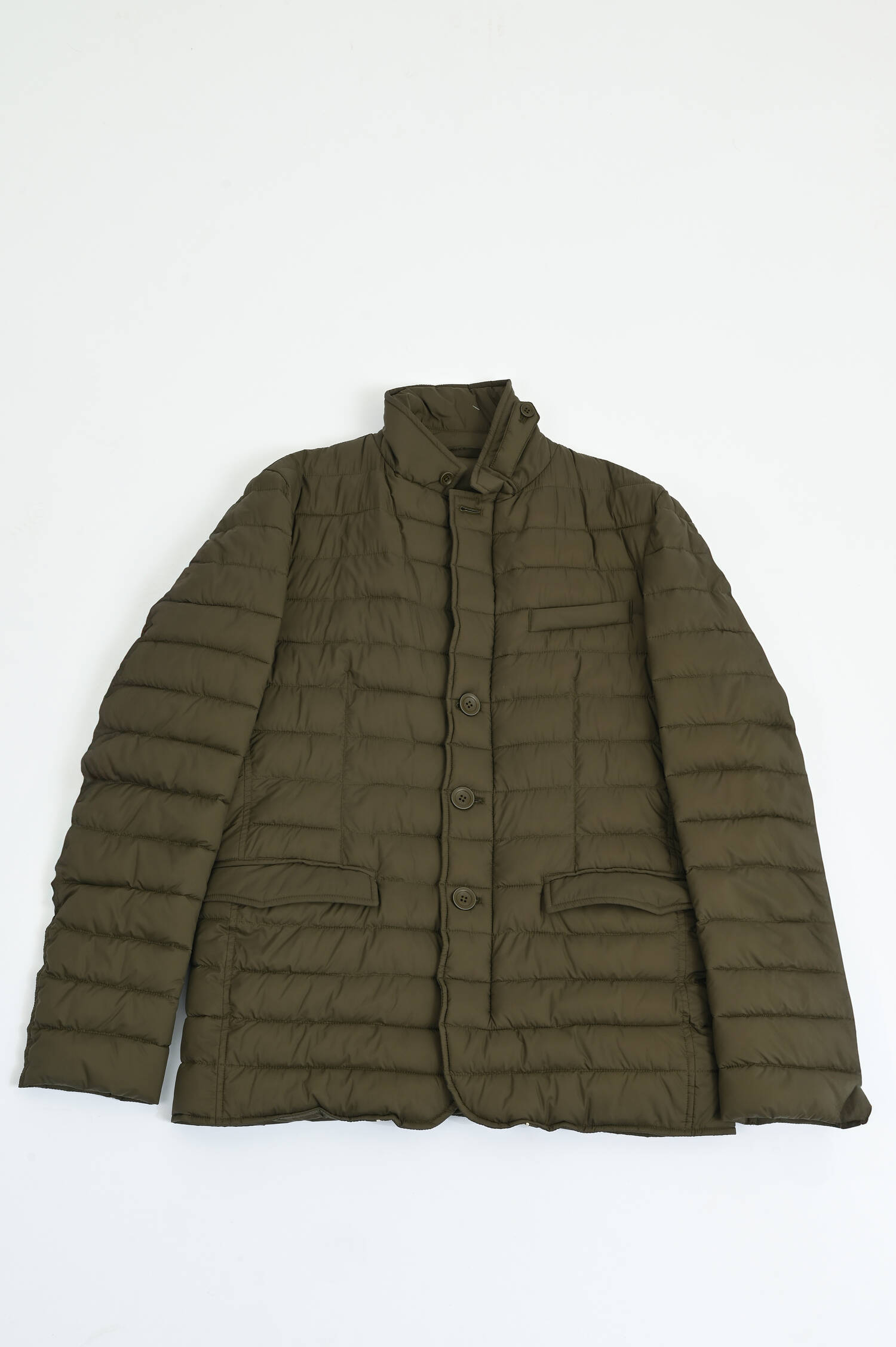 Steppjacke mit Stehkragen in Khaki Steppjacke mit Stehkragen in Khaki
