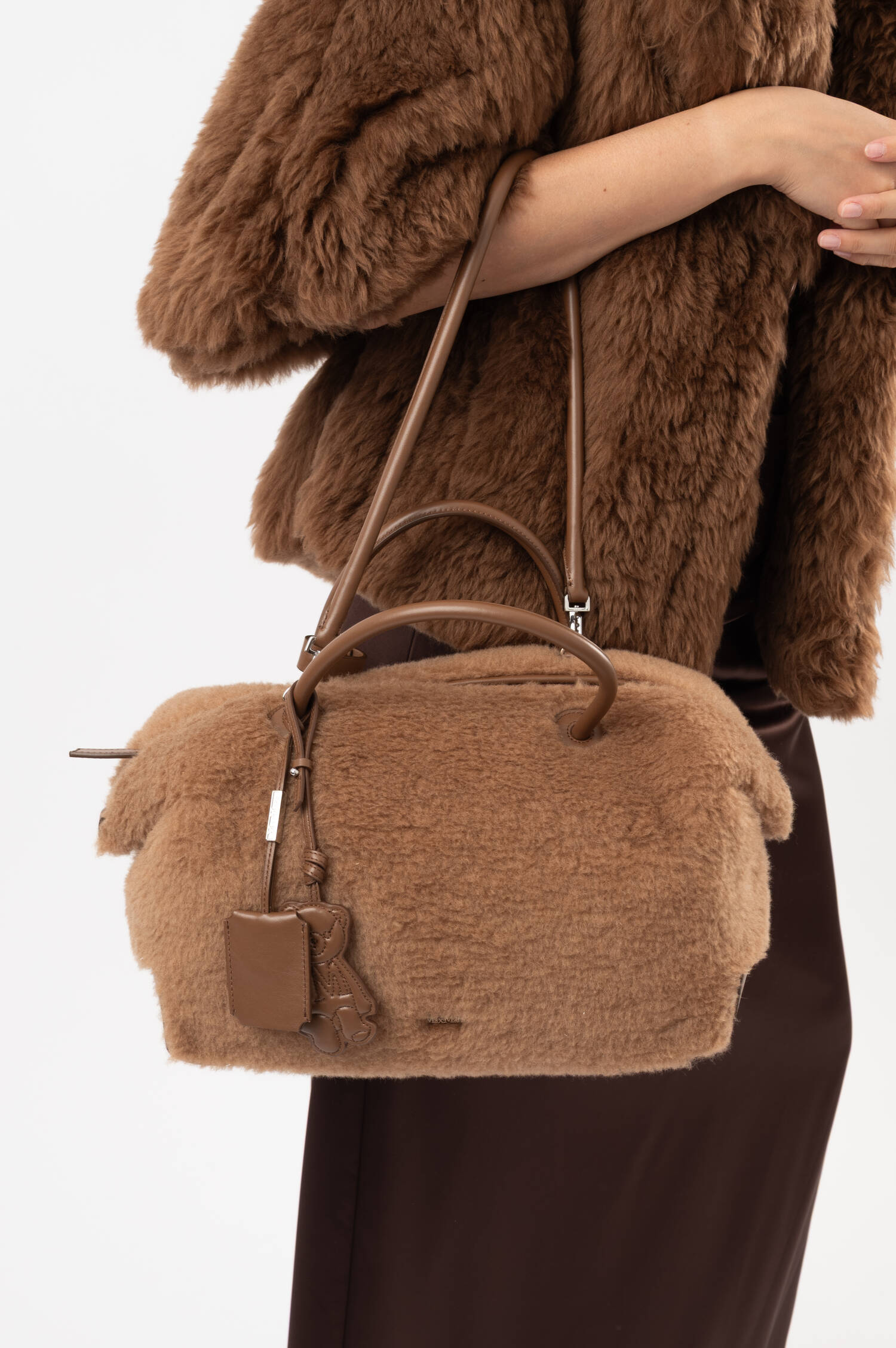 Handtasche TEDDYHOL in Camel