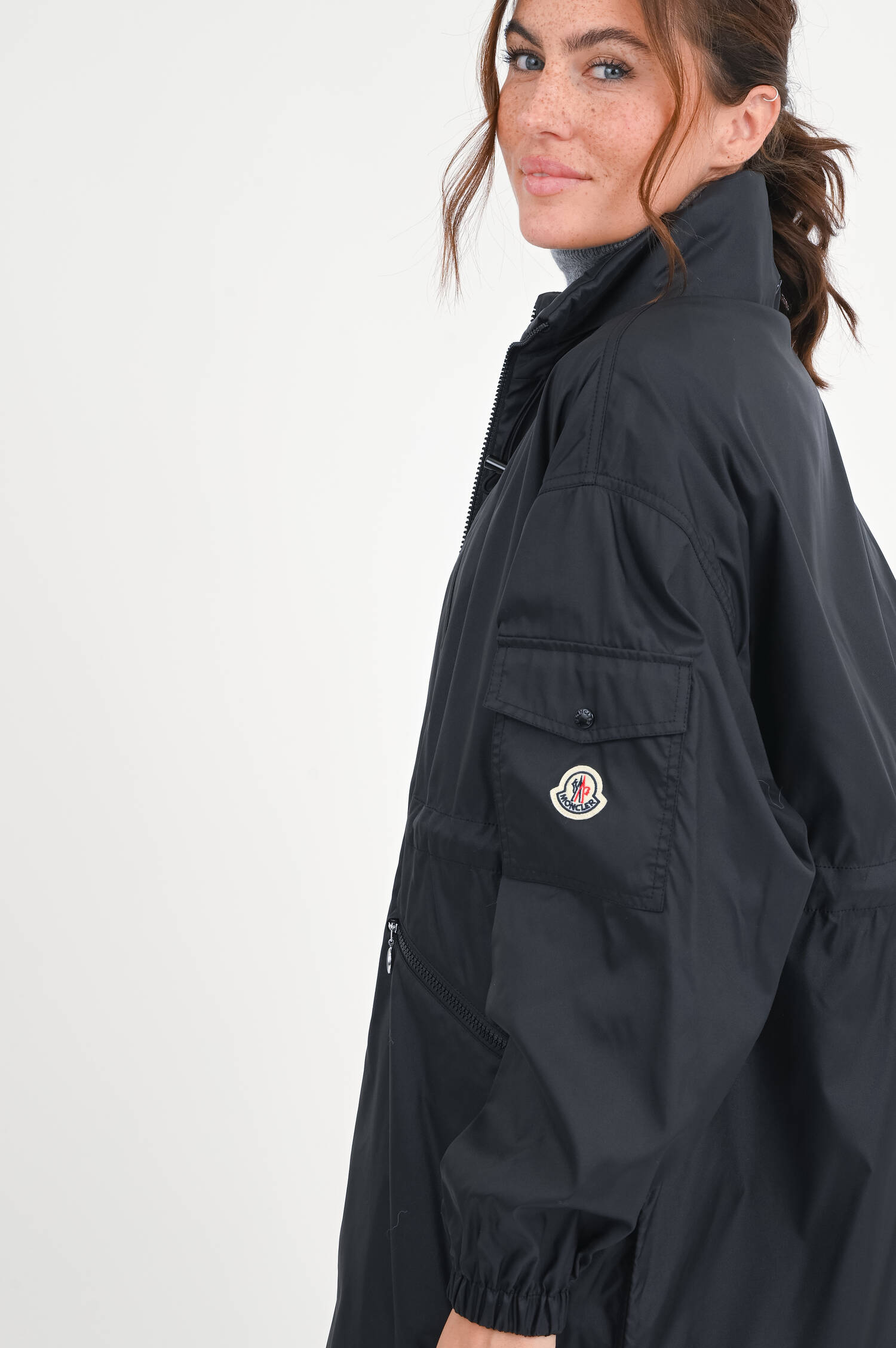 Leichter Parka ADHEMAR in Schwarz