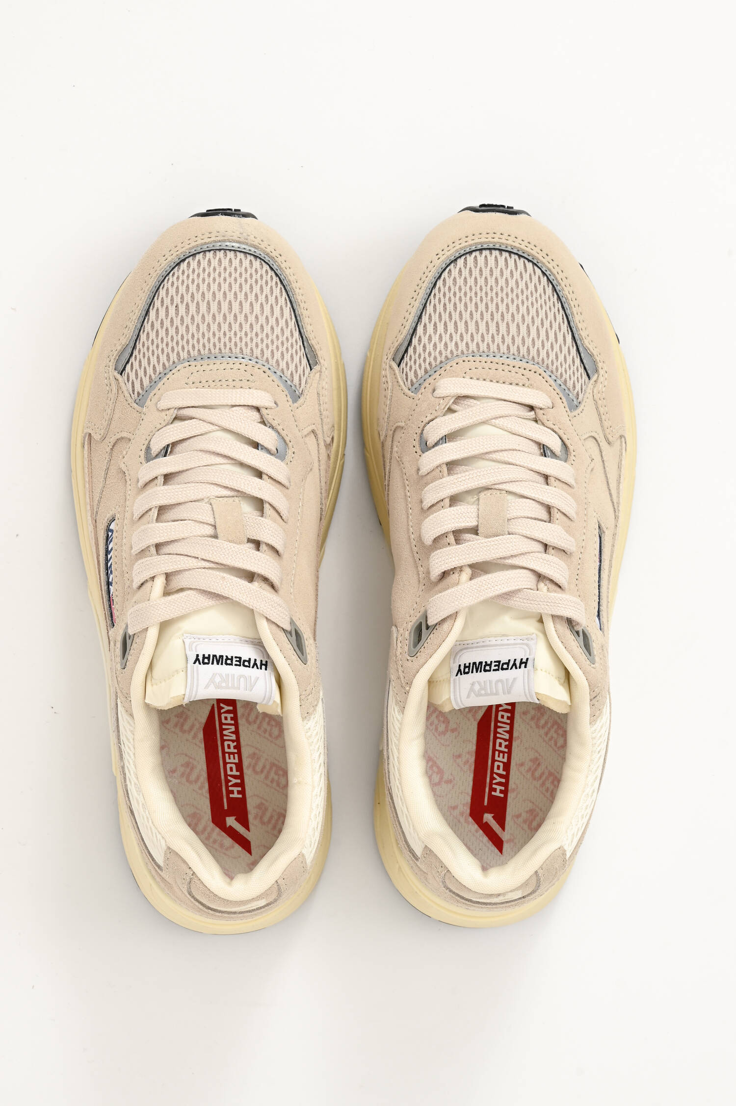 Sneaker HYPERWAY LOW in Creme/Silber Sneaker HYPERWAY LOW in Creme/Silber