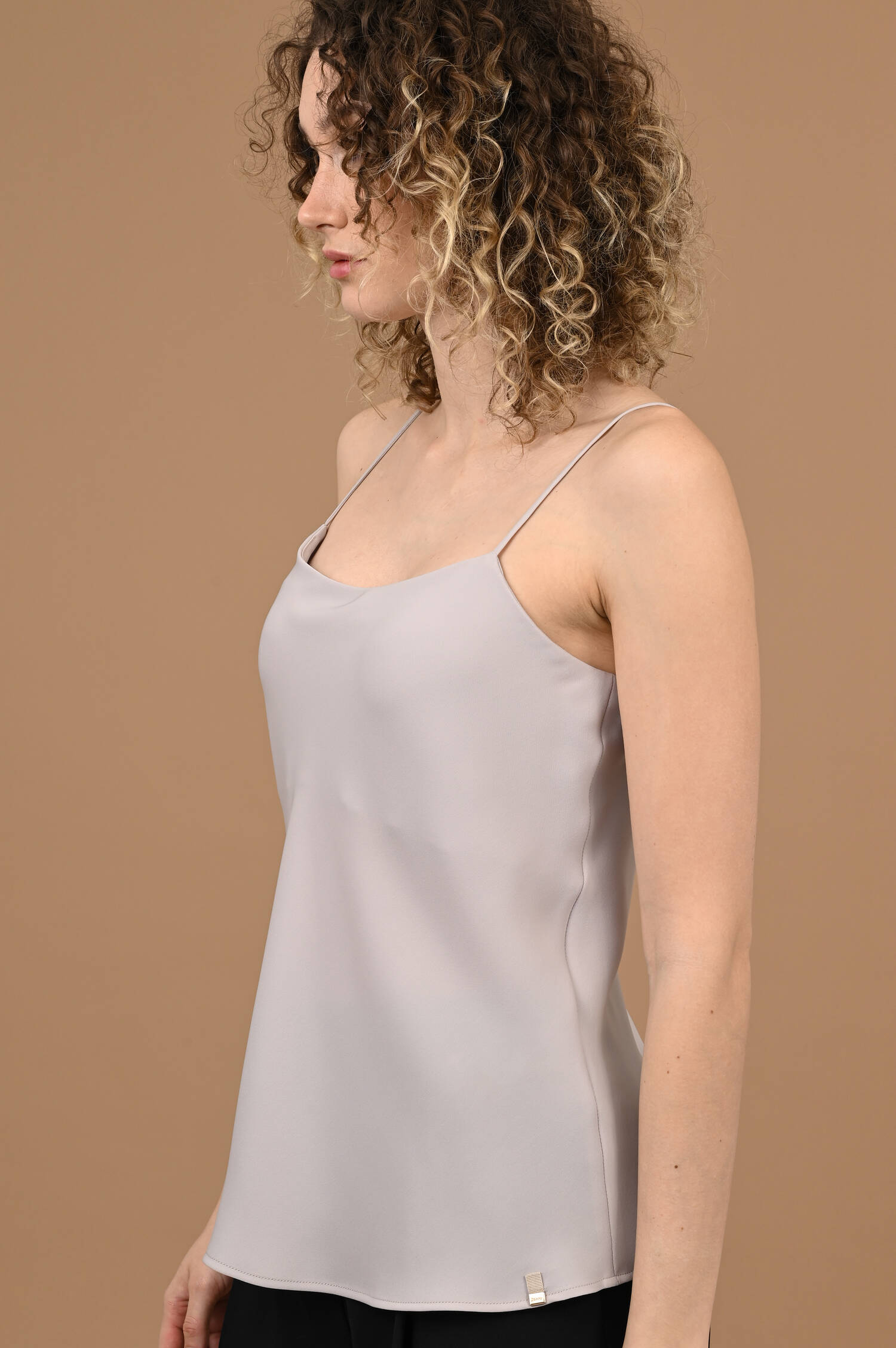 Satin Camisole in Chantillygrau