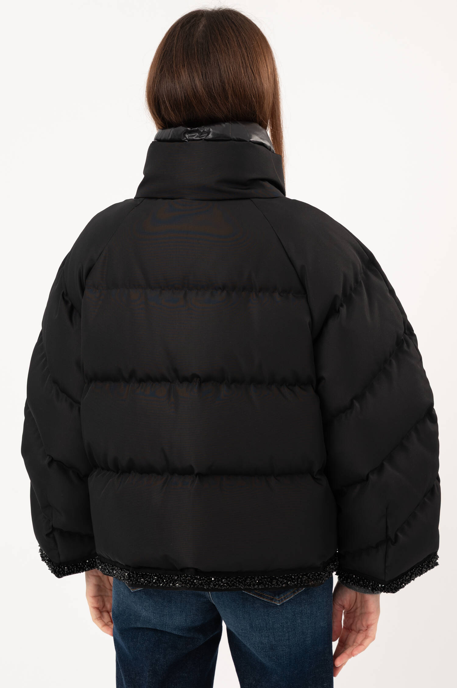 Daunenjacke HIRONDELLE in Schwarz Daunenjacke HIRONDELLE in Schwarz