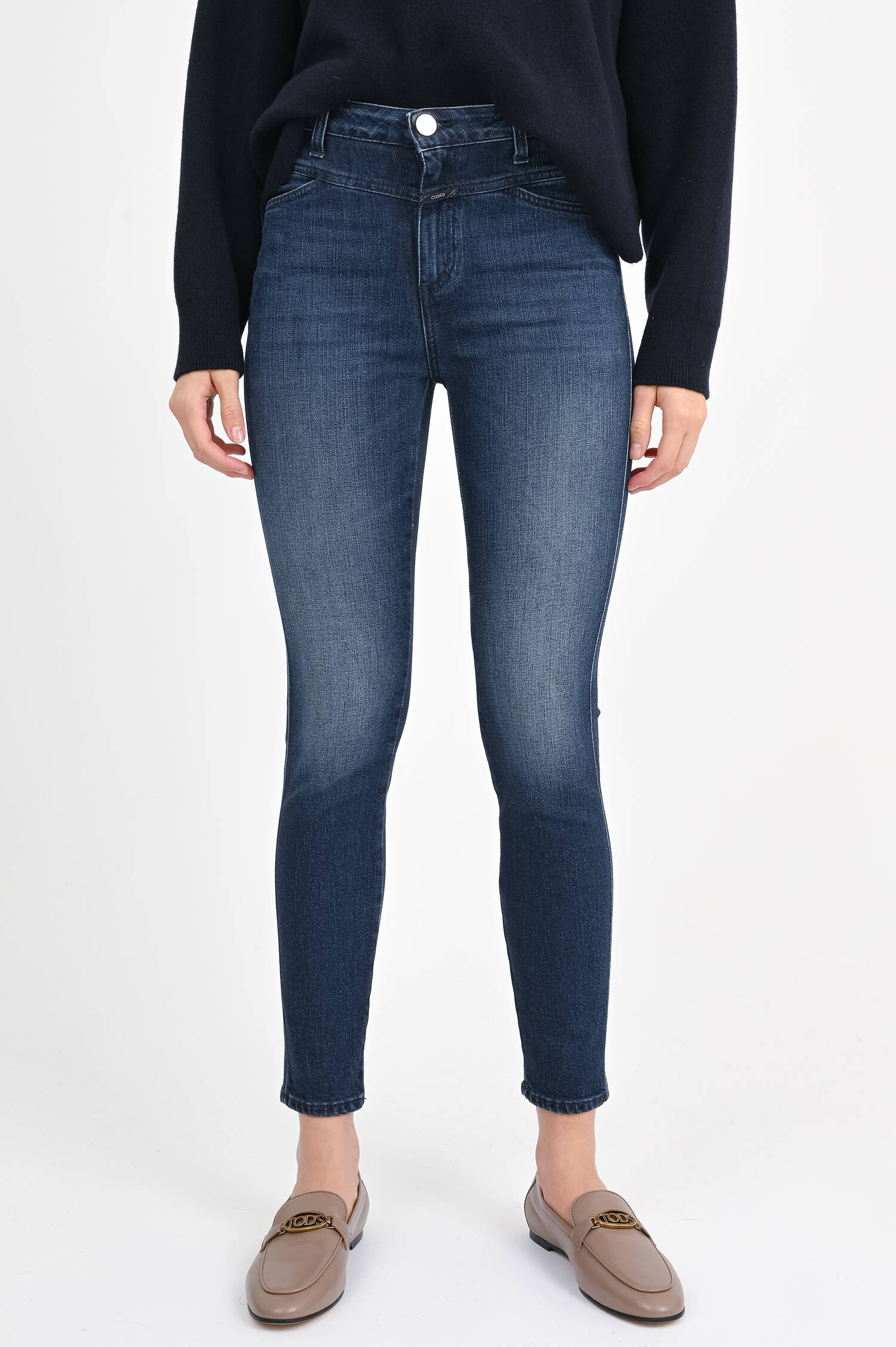  Jeans PEDAL PUSHER in Mittelblau