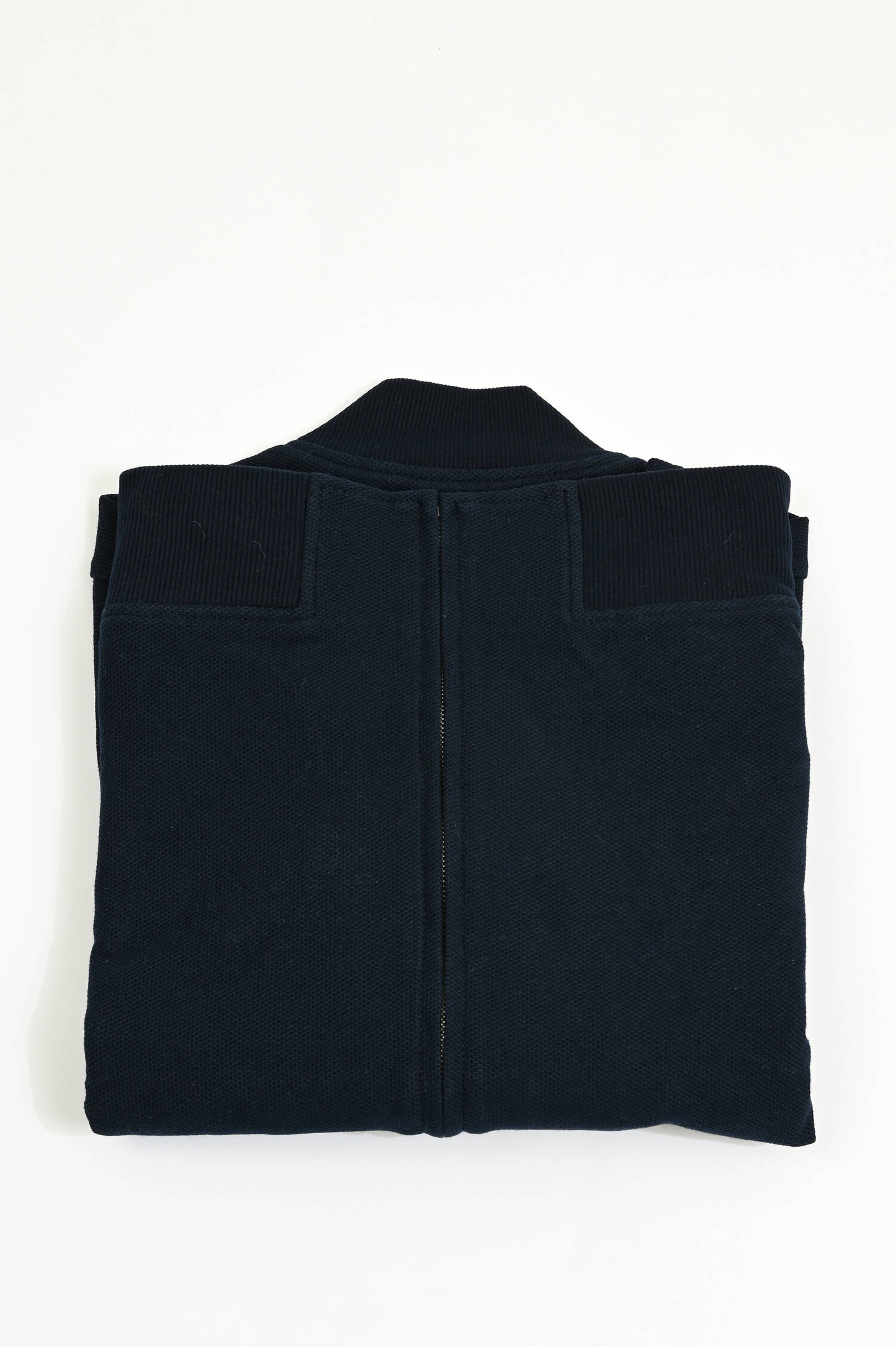 Bomberjacke aus Baumwolle in Navy