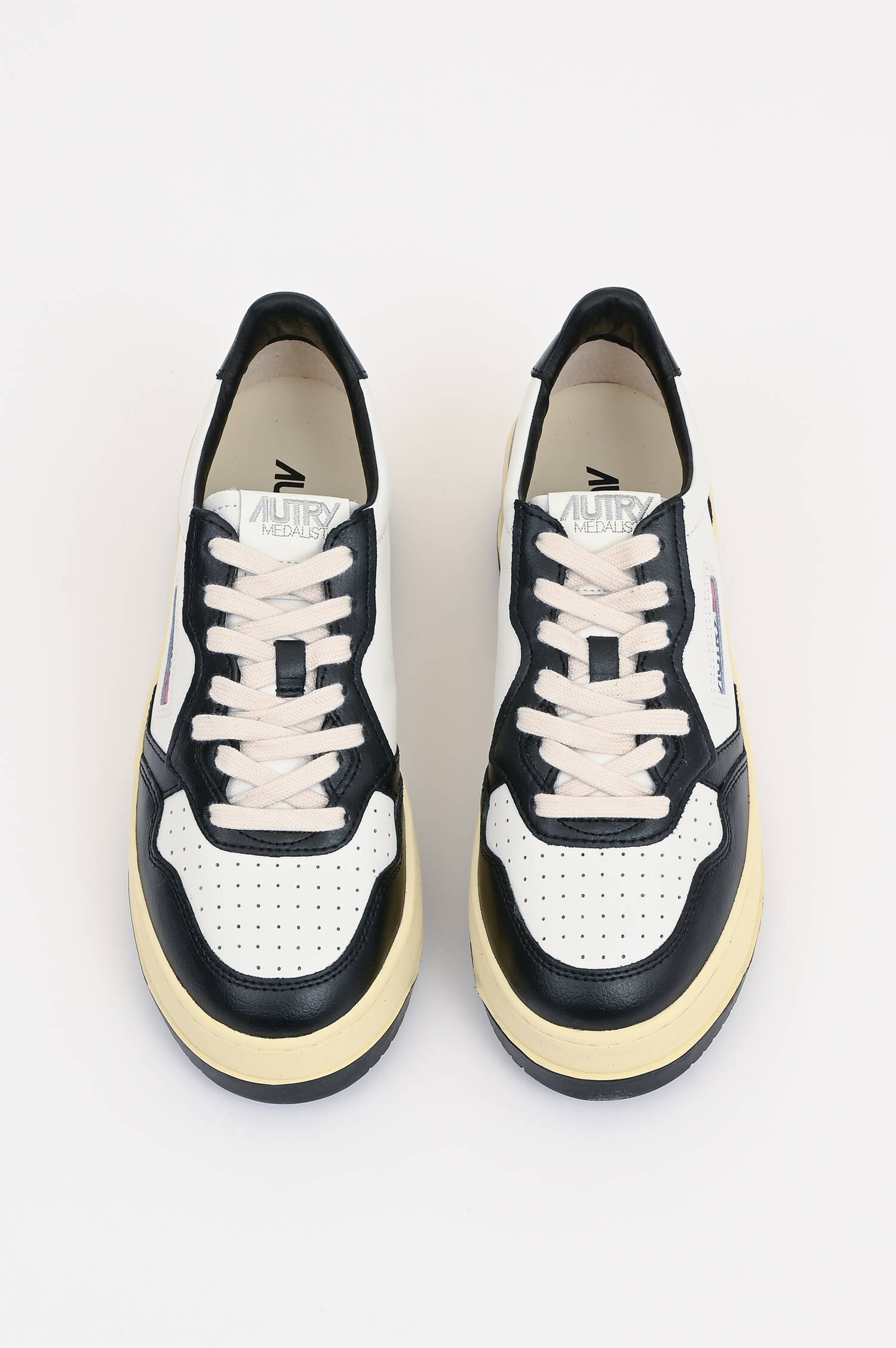 Sneaker PLATFORM LOW in Schwarz/Weiß