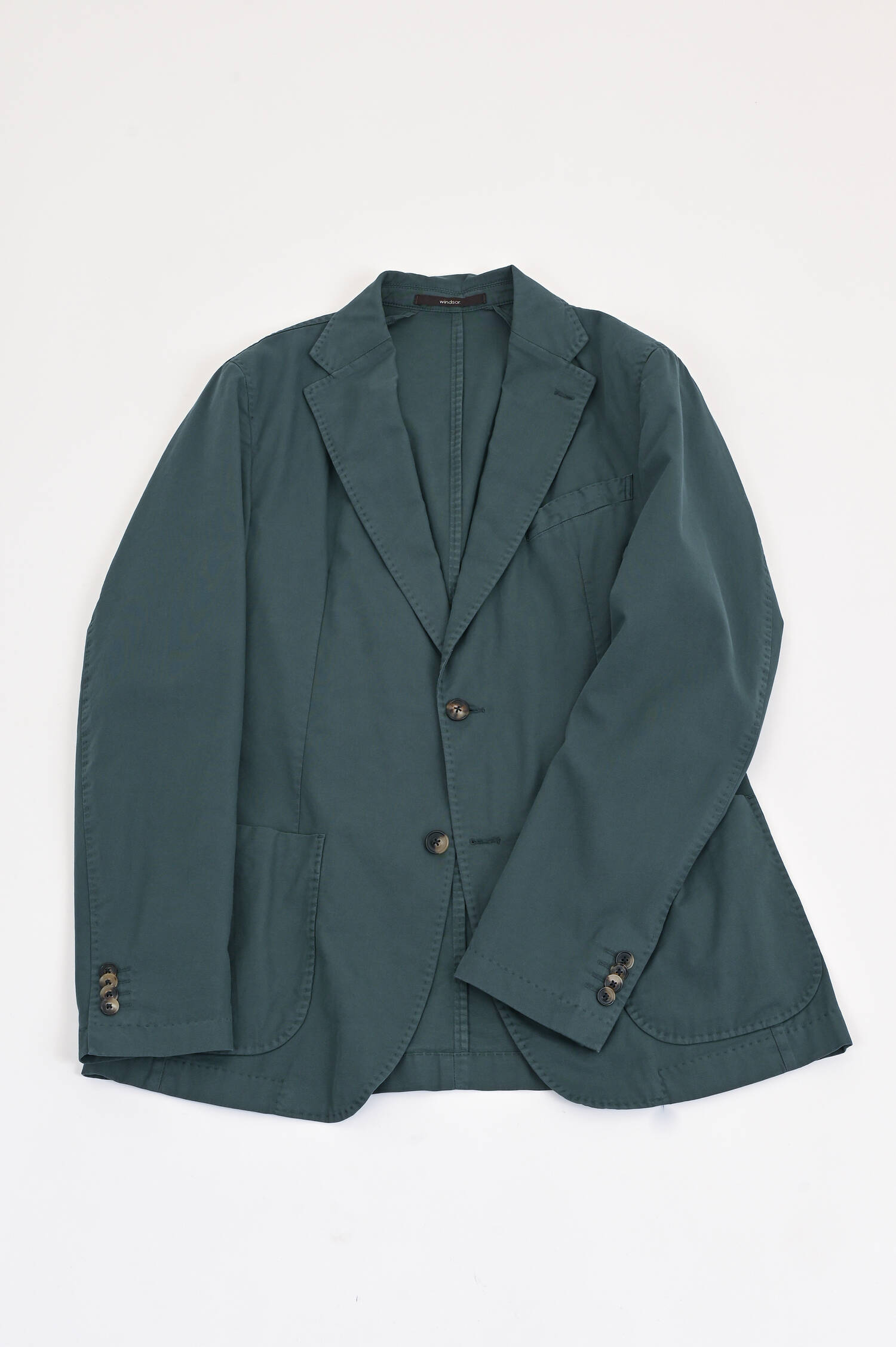 Sakko aus Baumwolle in Tannengrün Sakko aus Baumwolle in Tannengrün