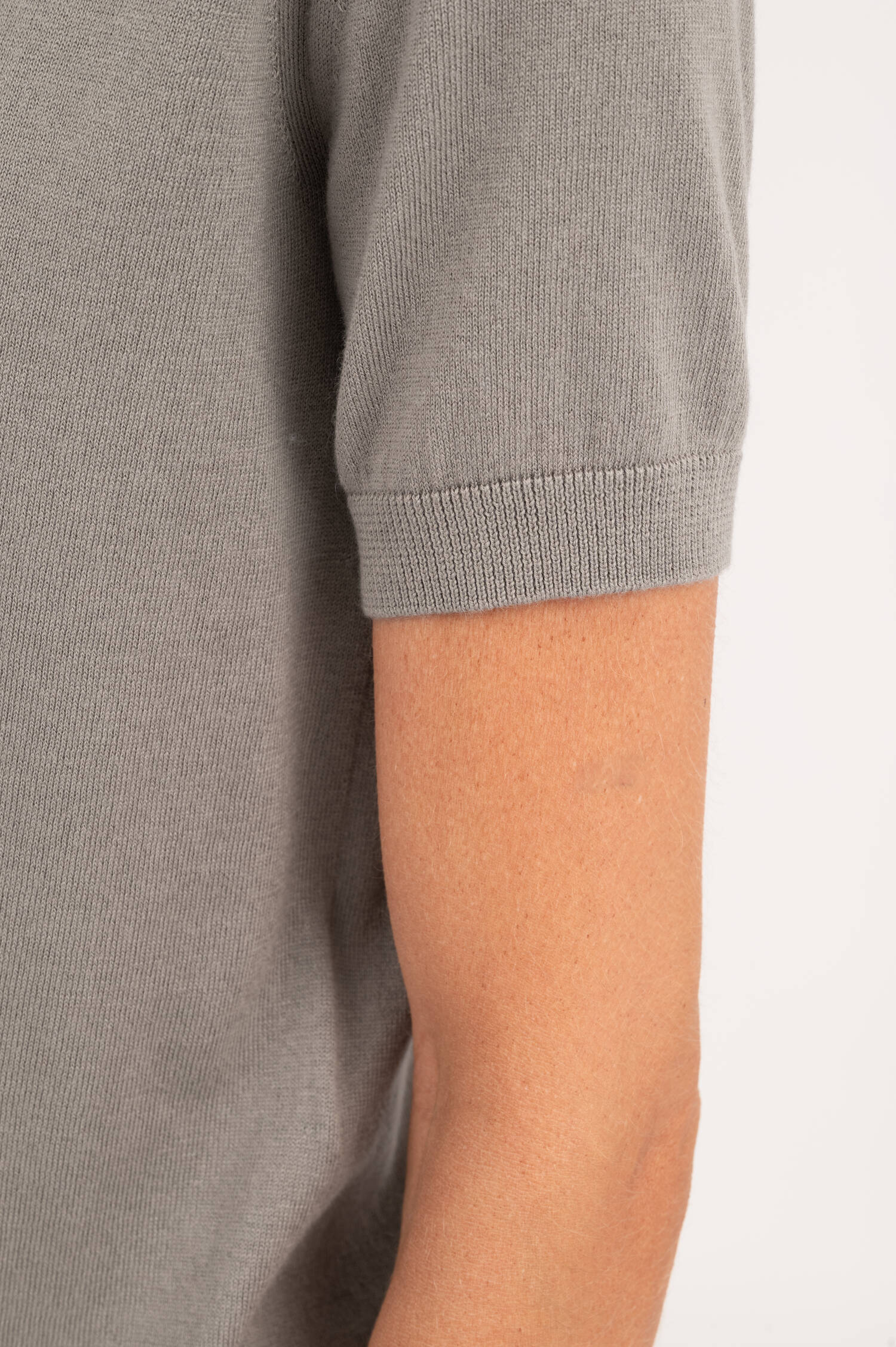 Strickshirt GIULIETTA in Grau