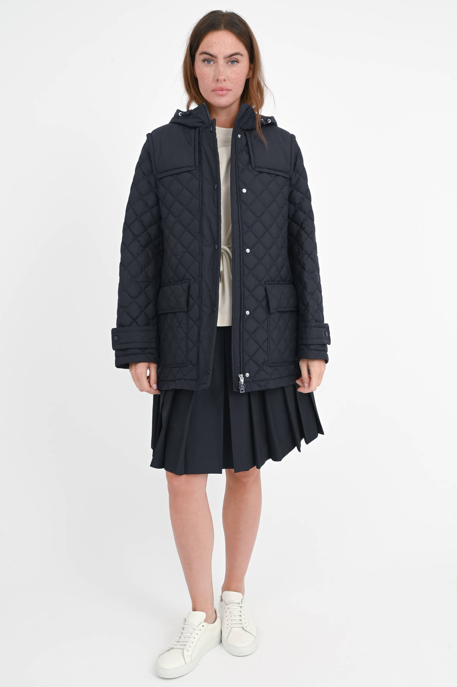 Gesteppte Daunenjacke CHACENAY in Navy