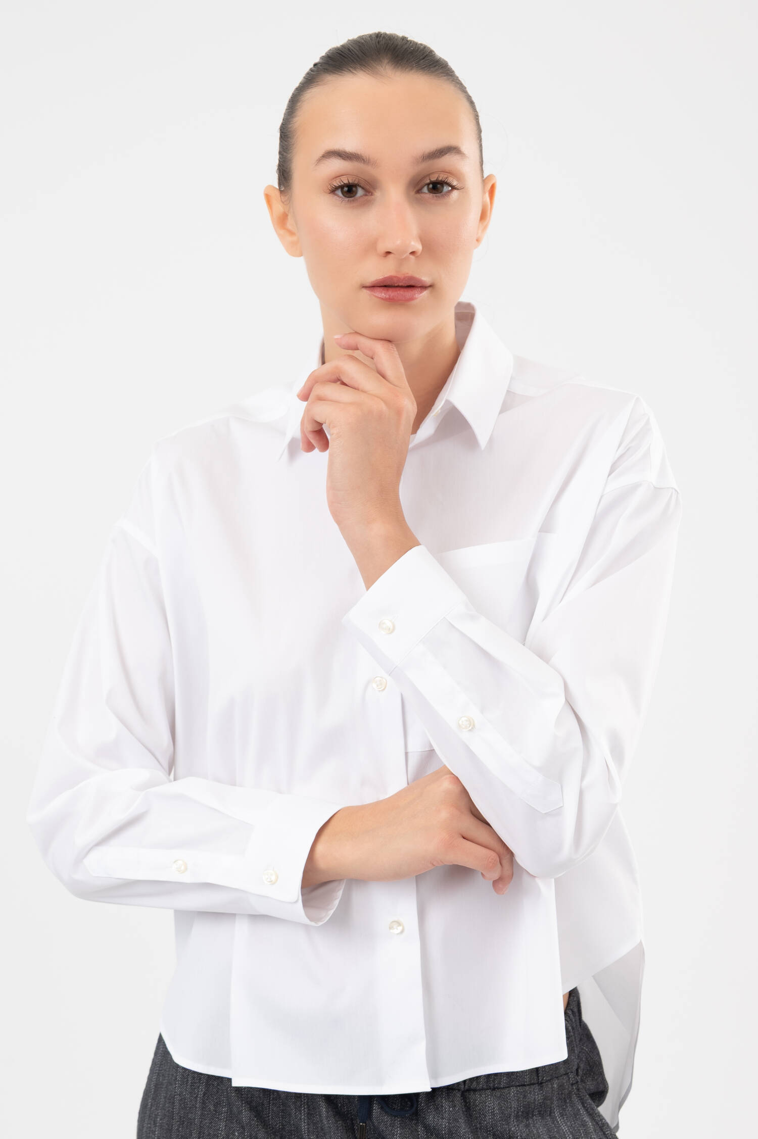 Bluse ELLA in Weiß