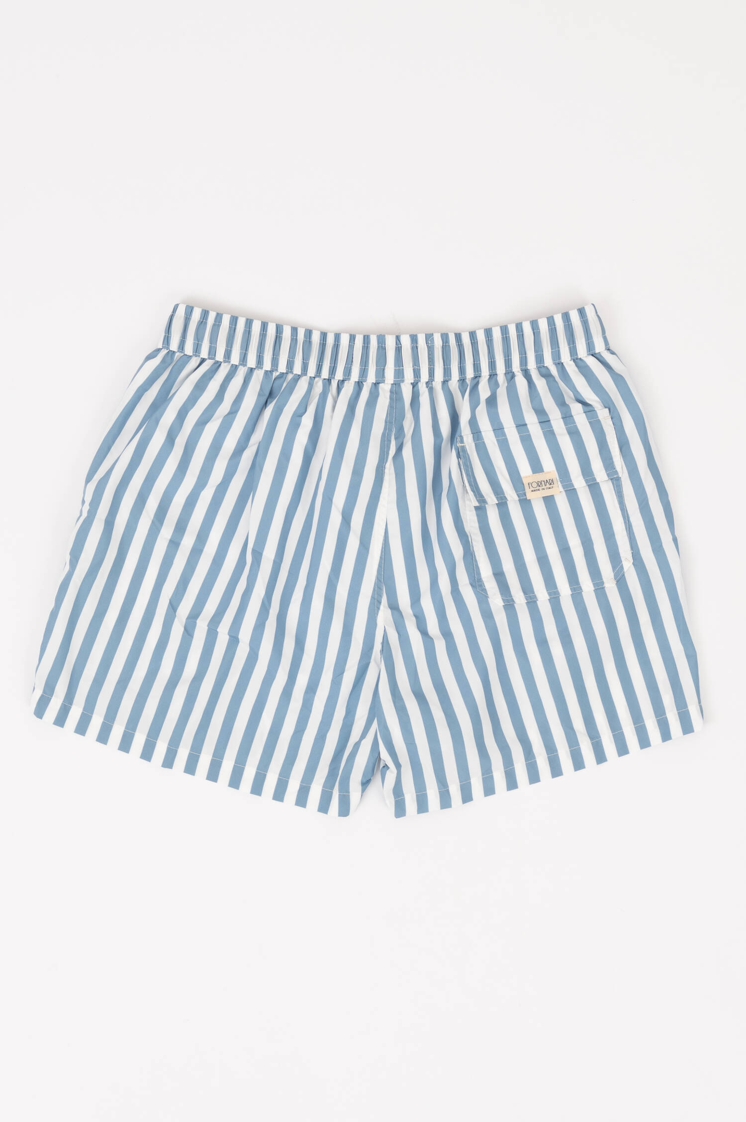 Badehose in Blau/Weiß gestreift