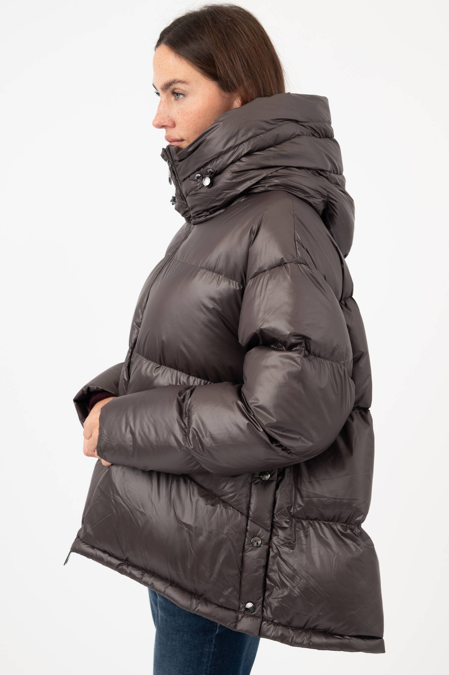 Daunensteppjacke LONDRA in Braun