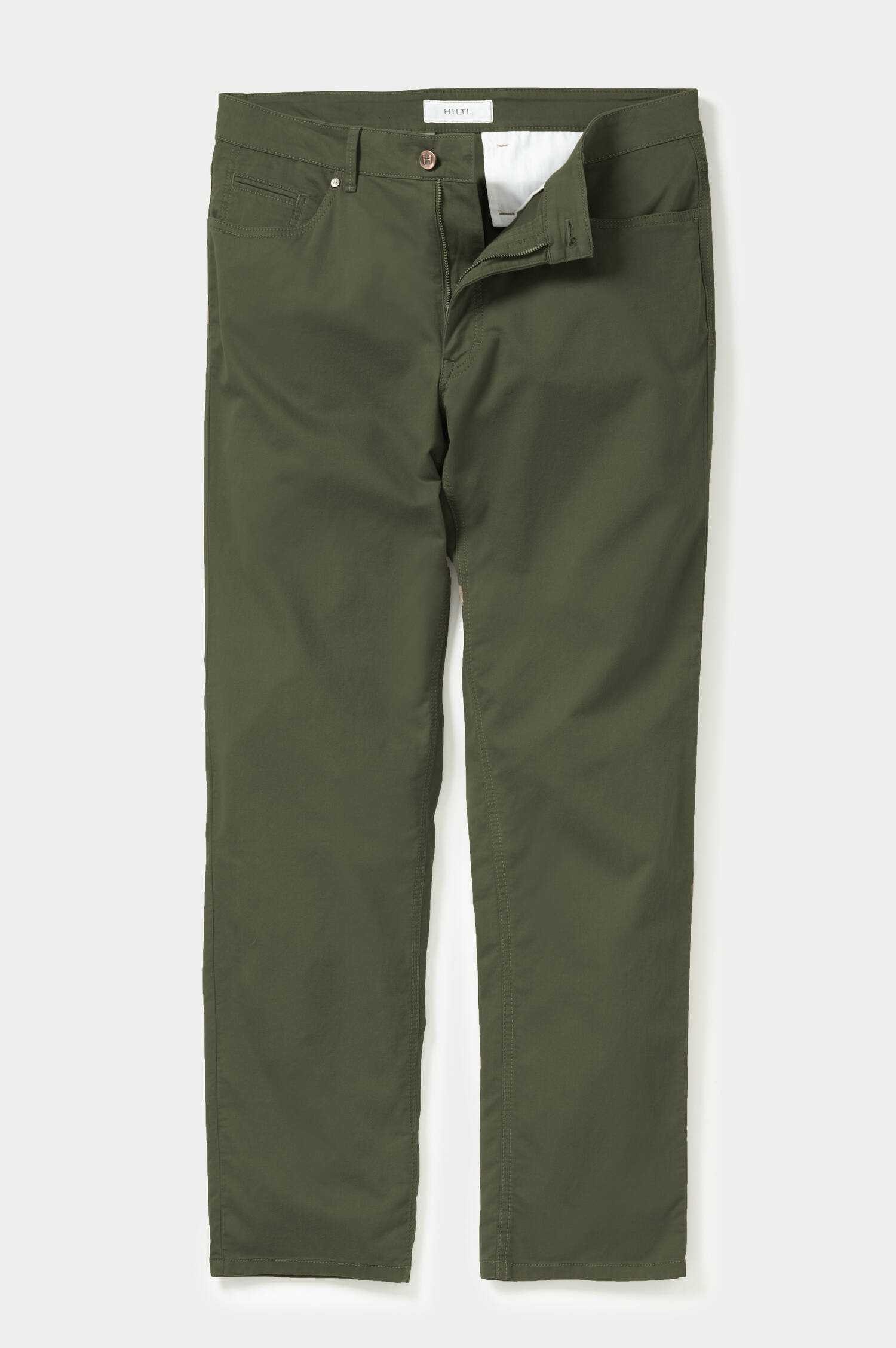 Slim-Hose TOURIST in Oliv Slim-Hose TOURIST in Oliv