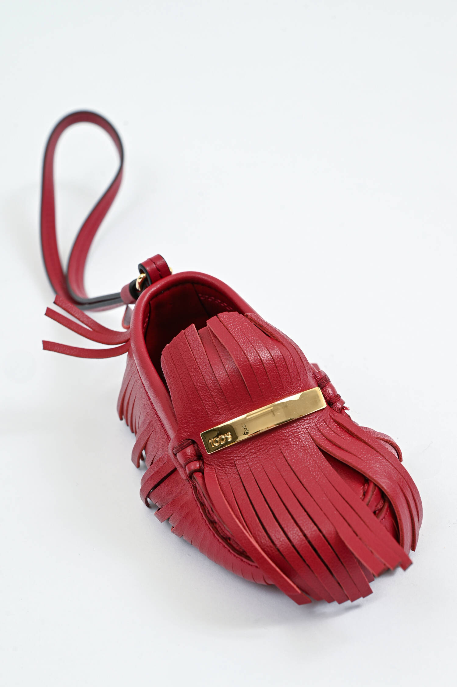 Bag-Charm in Red Cherry
