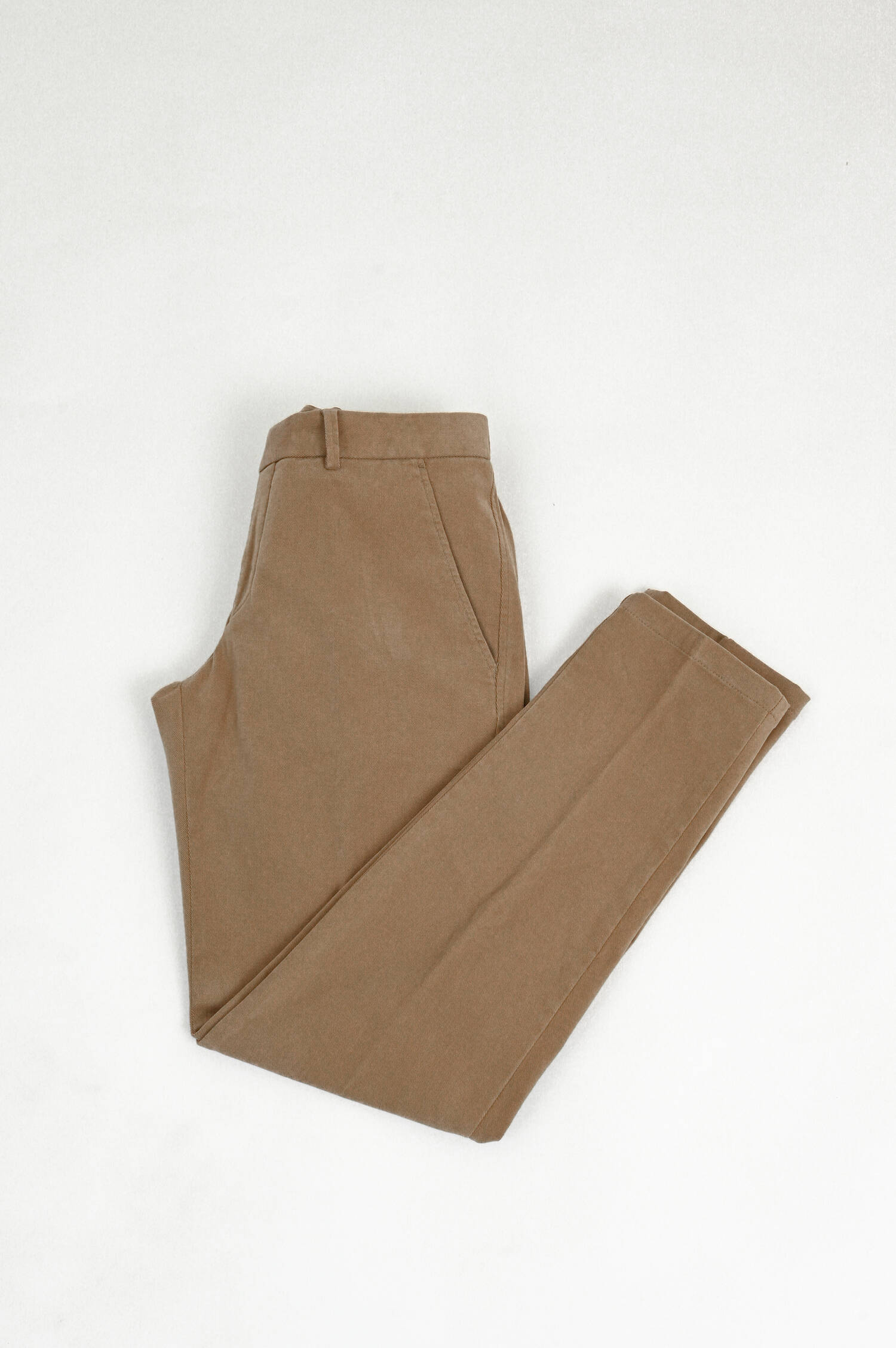 Hose TRENTO mit Elastikbund in Camel