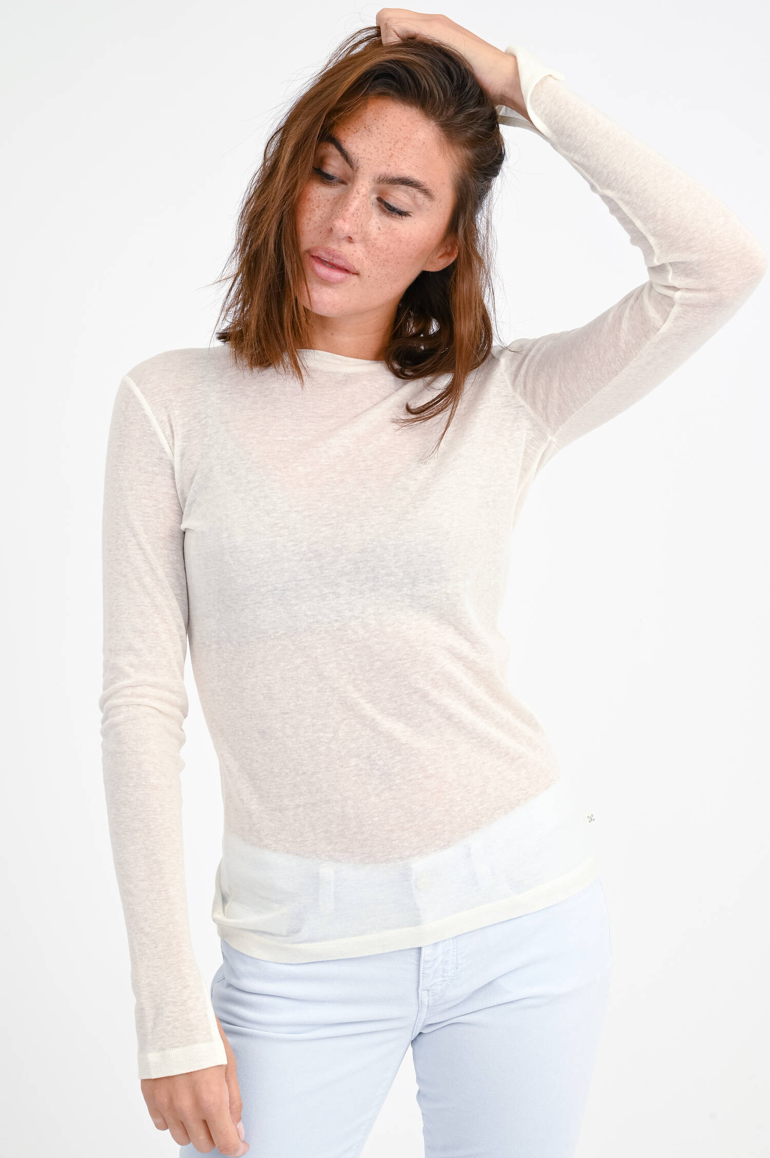Longsleeve in Natur Longsleeve in Natur