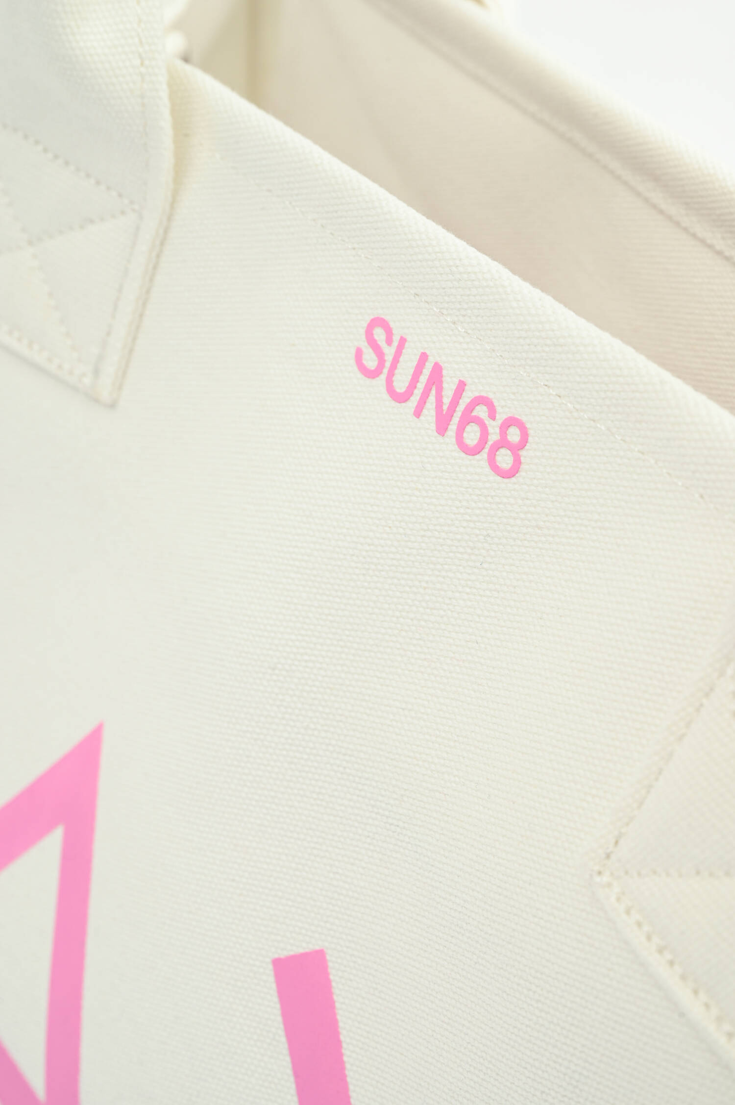 Large Canvas Tote in Weiß