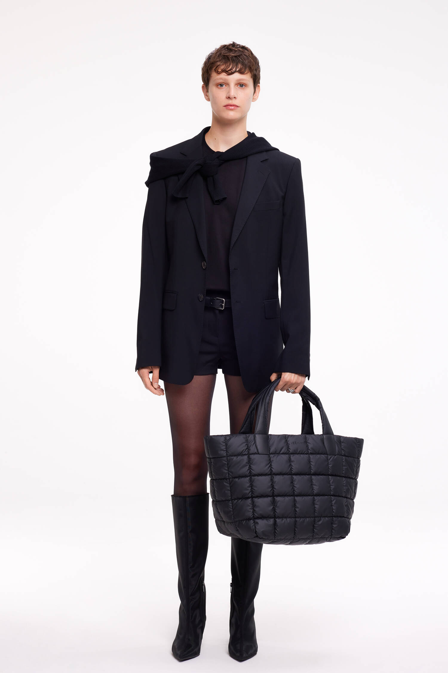 Tasche PORTER TOTE MEDIUM in Schwarz