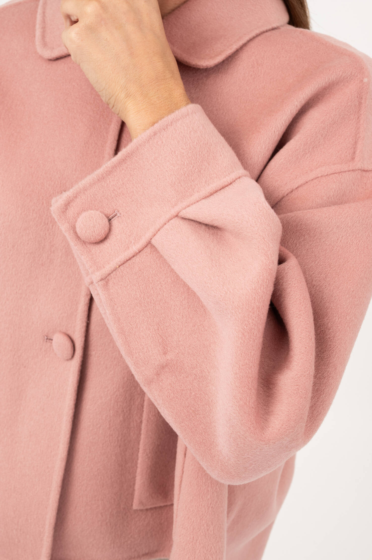 Woll-Jacke in Rosa Woll-Jacke in Rosa