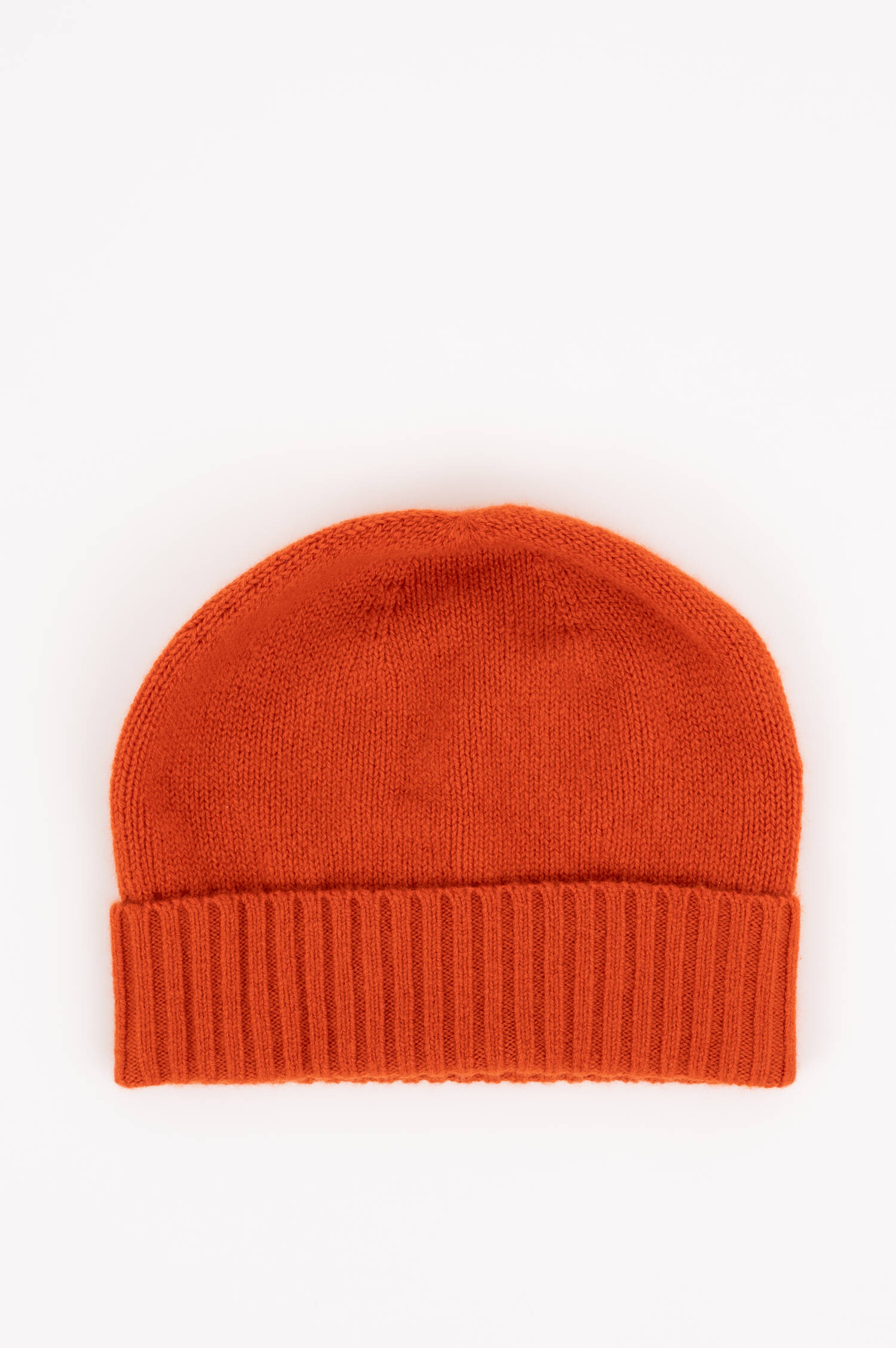 Cashmere-Mütze in Orange Cashmere-Mütze in Orange