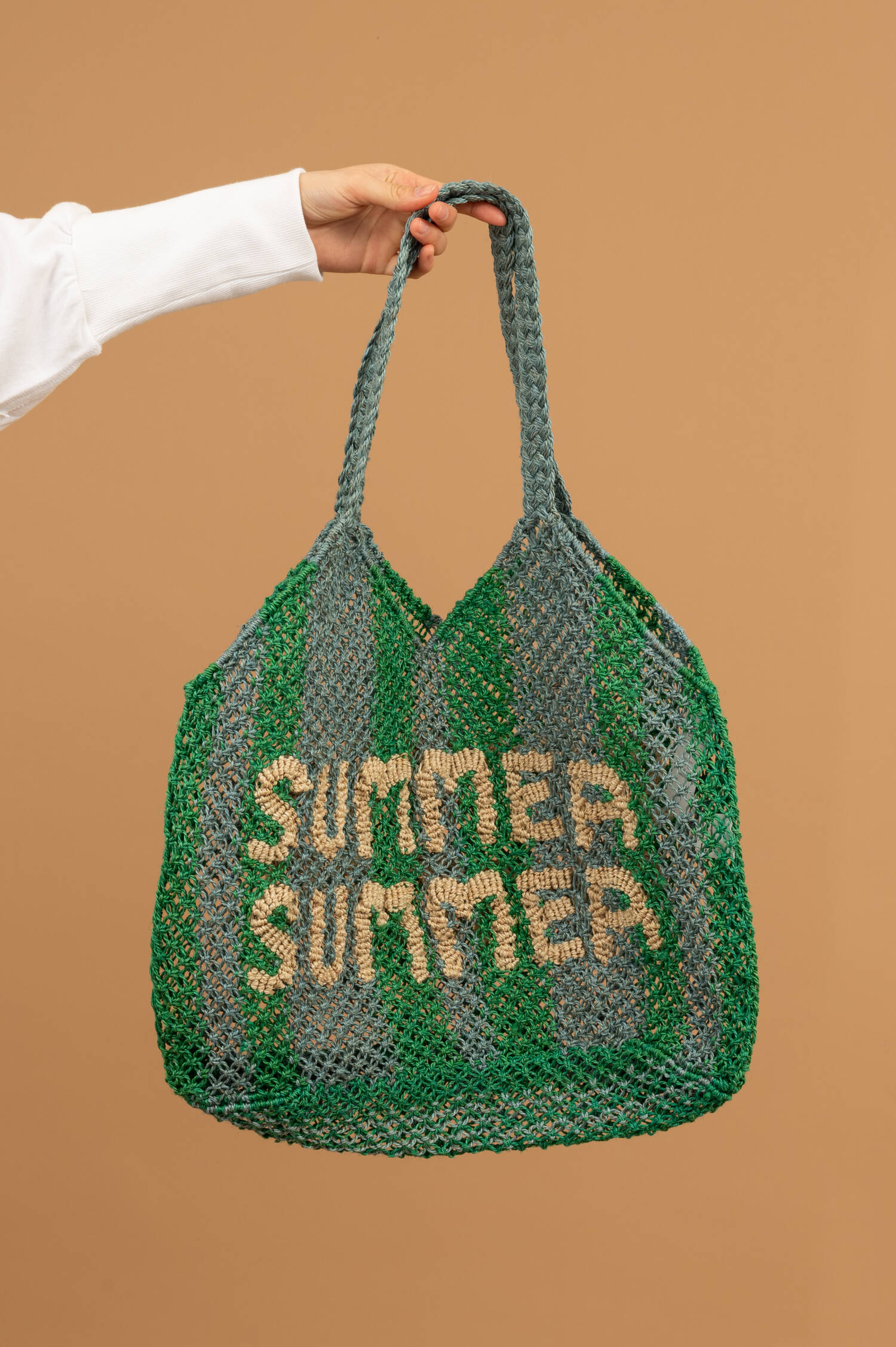 Beachbag DREW SUMMER SUMMER in Blau/Grün