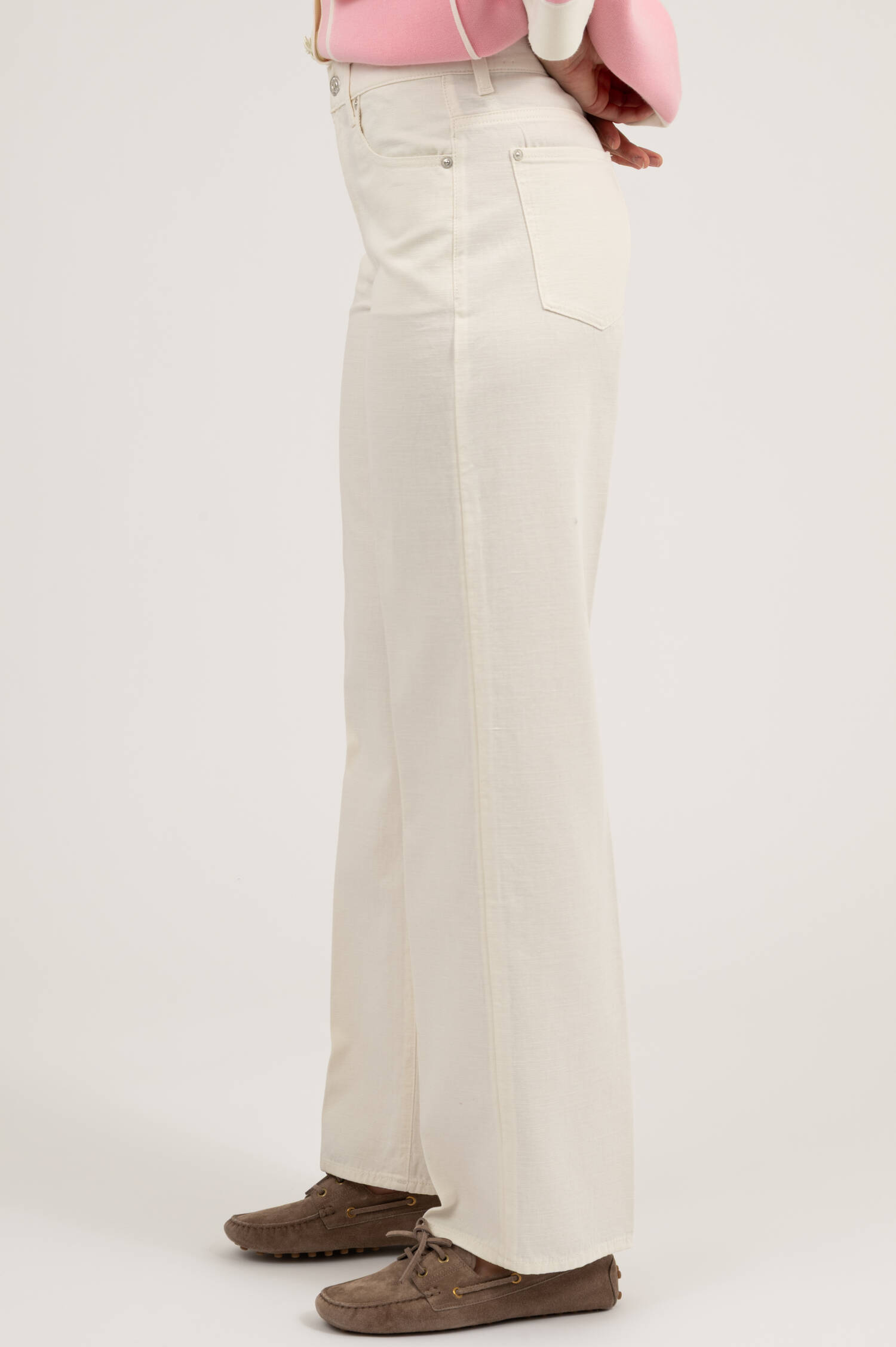 Straight Jeans STOVEPIPE in Weiß