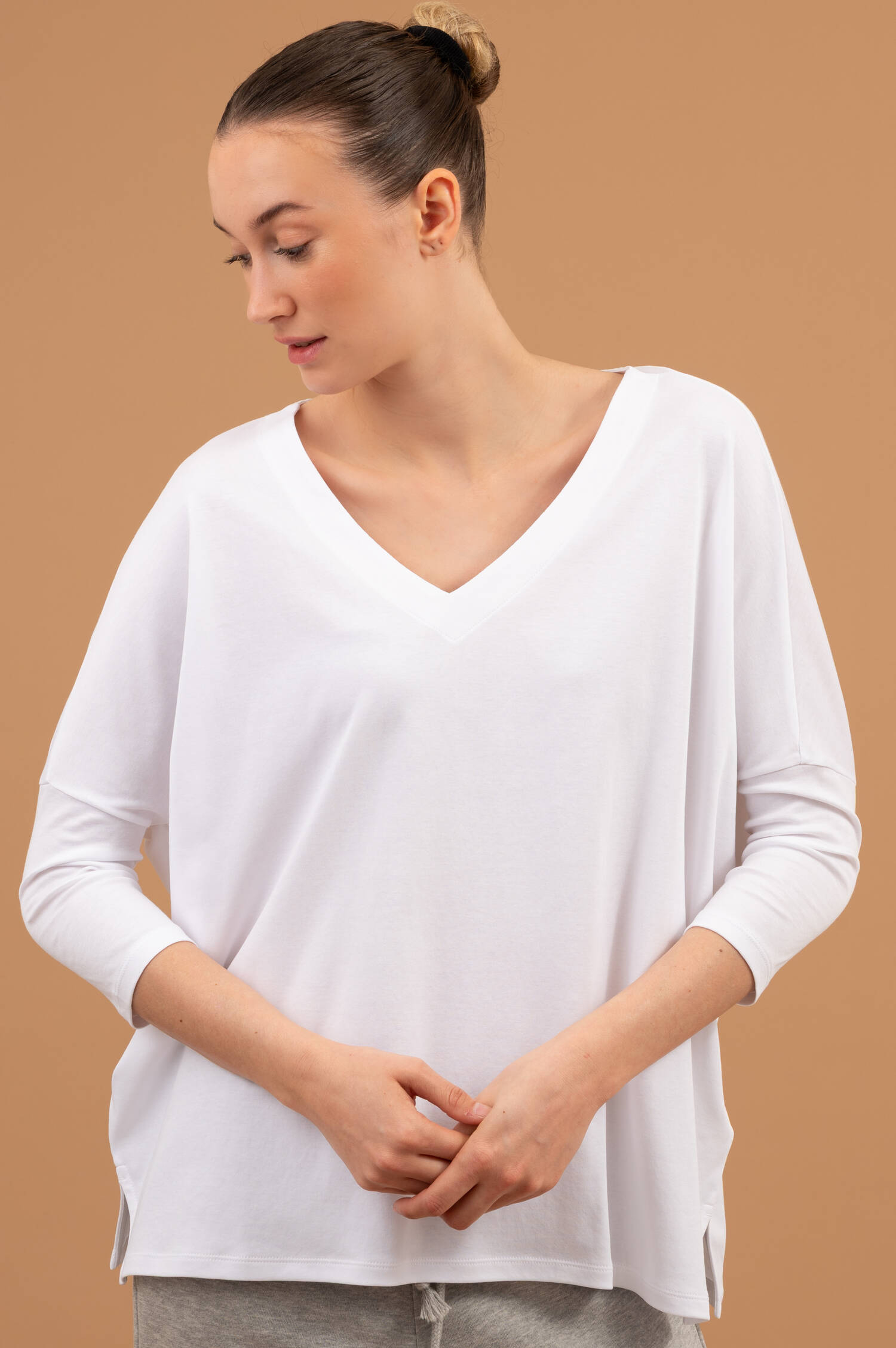 Oversize Sweatshirt CHULA in Weiß