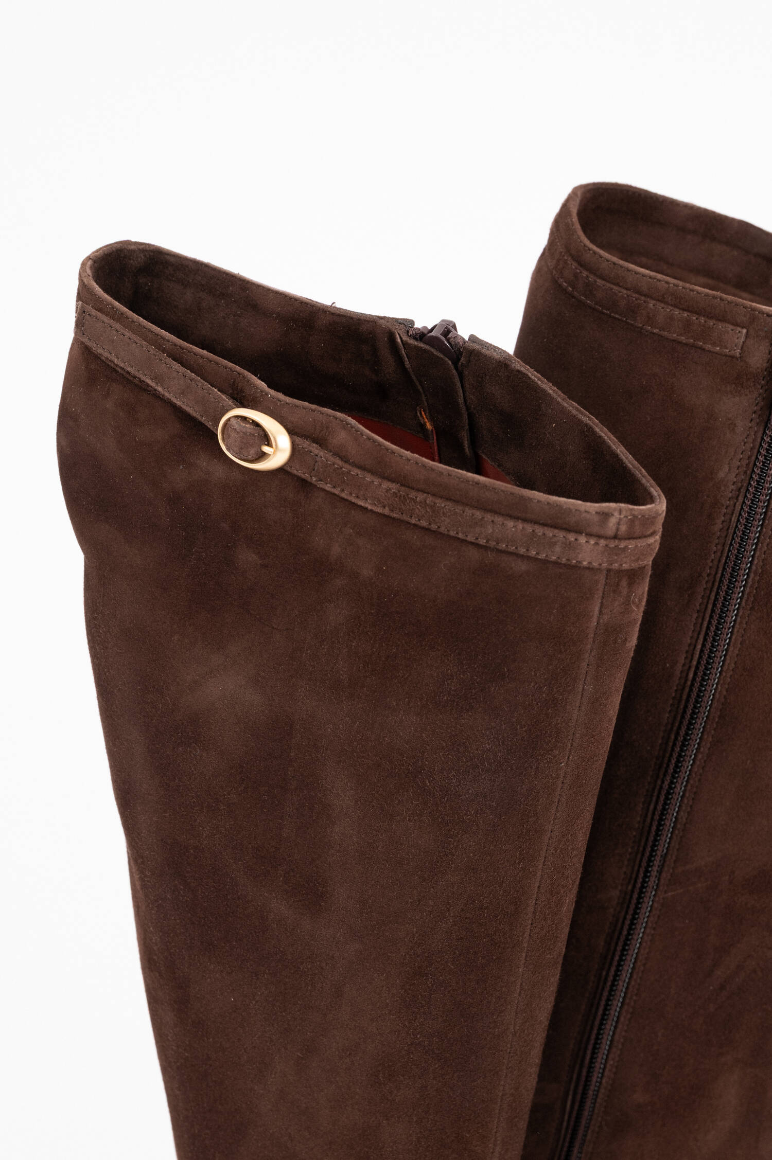 Lederstiefel FOLD in Braun