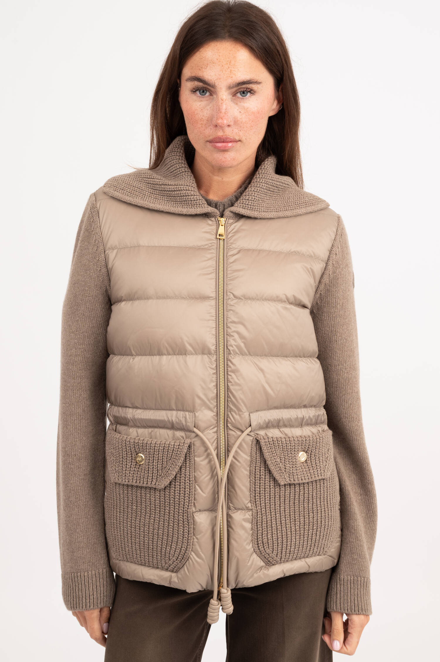 Hybridweste in Taupe Hybridweste in Taupe