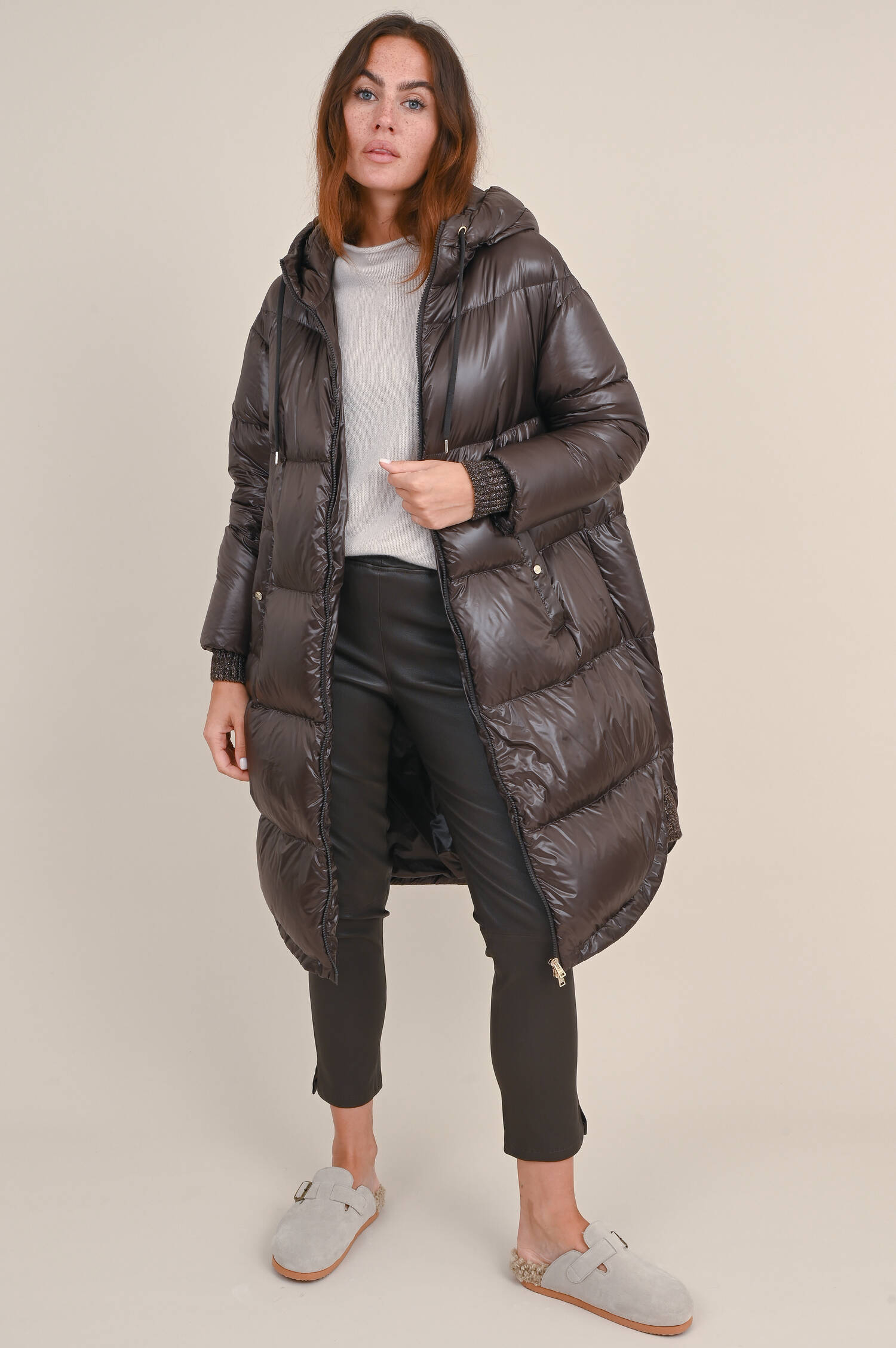 Lederhose PROVENCE in Dunkelbraun