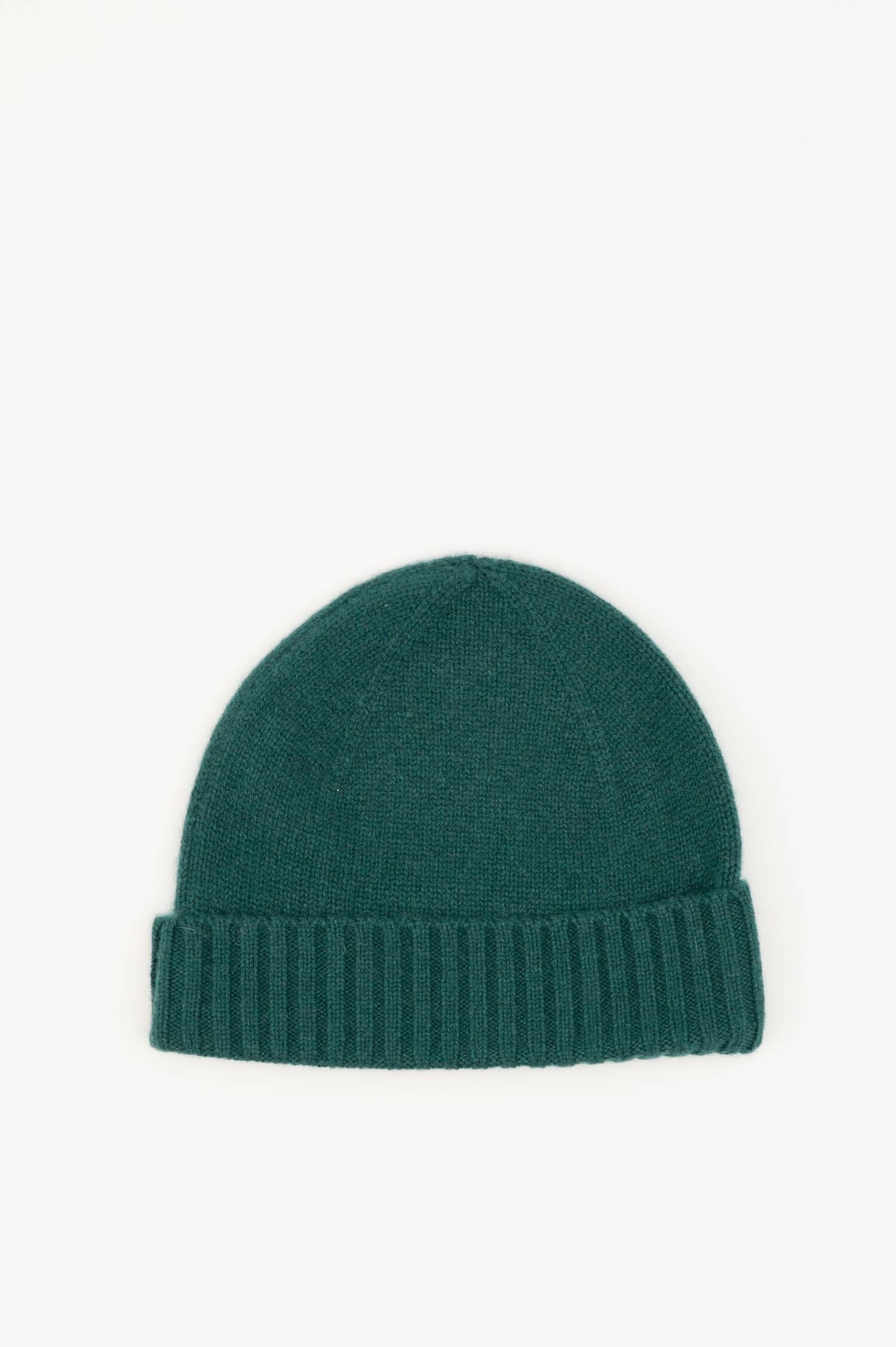 Cashmere-Beanie in Grün