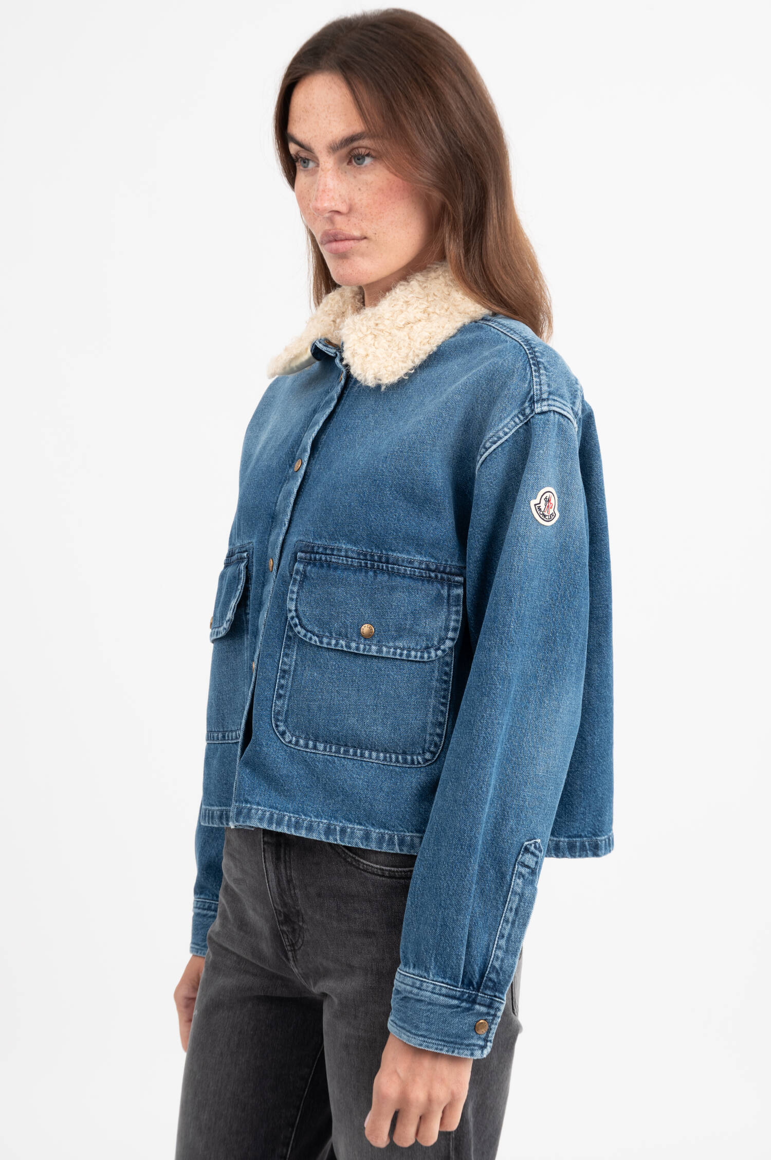 Denim-Jacke in Hellblau Denim-Jacke in Hellblau