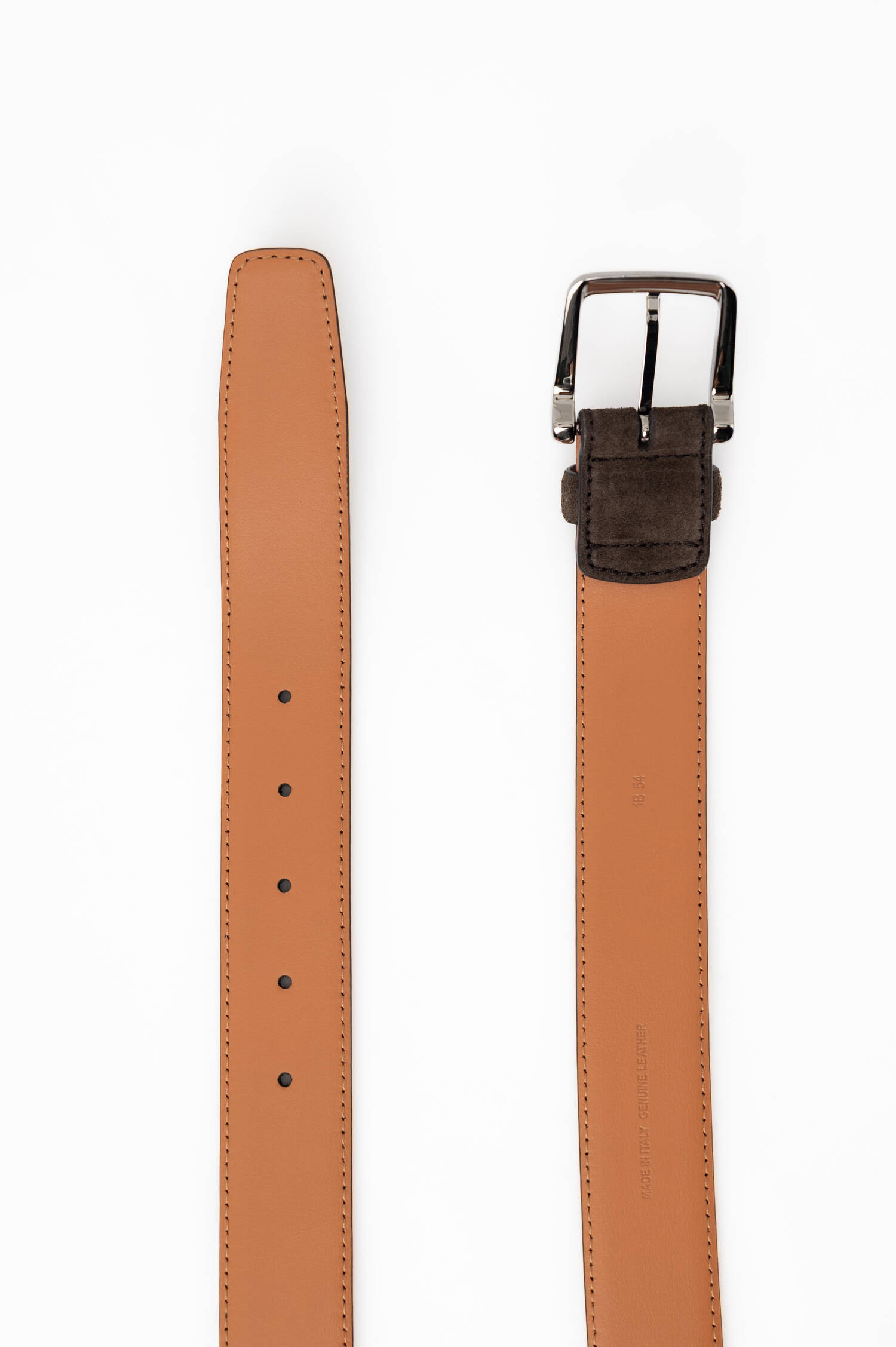 Suede Gürtel in Braun