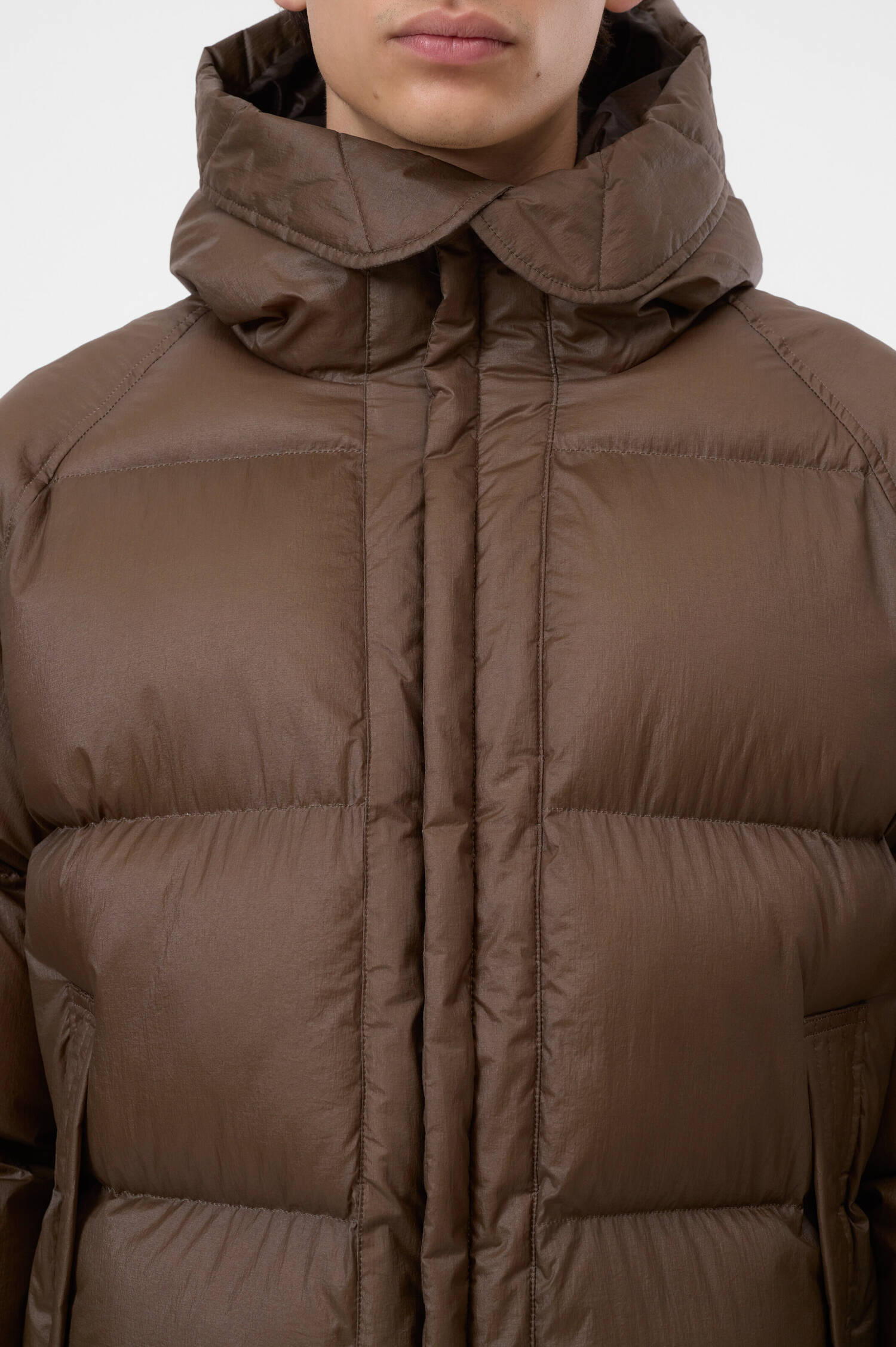 Puffer-Jacket in Khaki