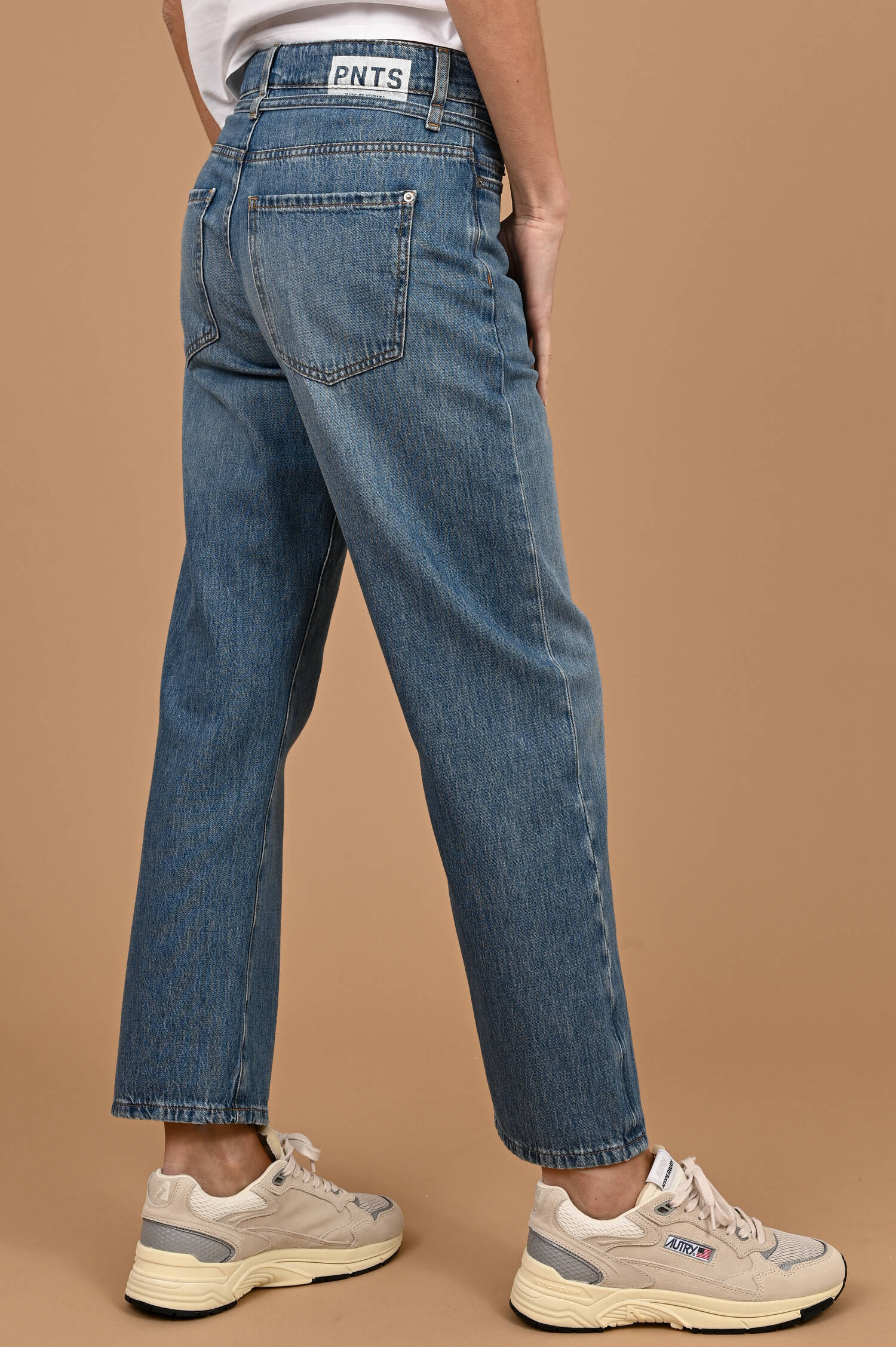 Cropped Leg Jeans THE FRIEND in Sky Blau