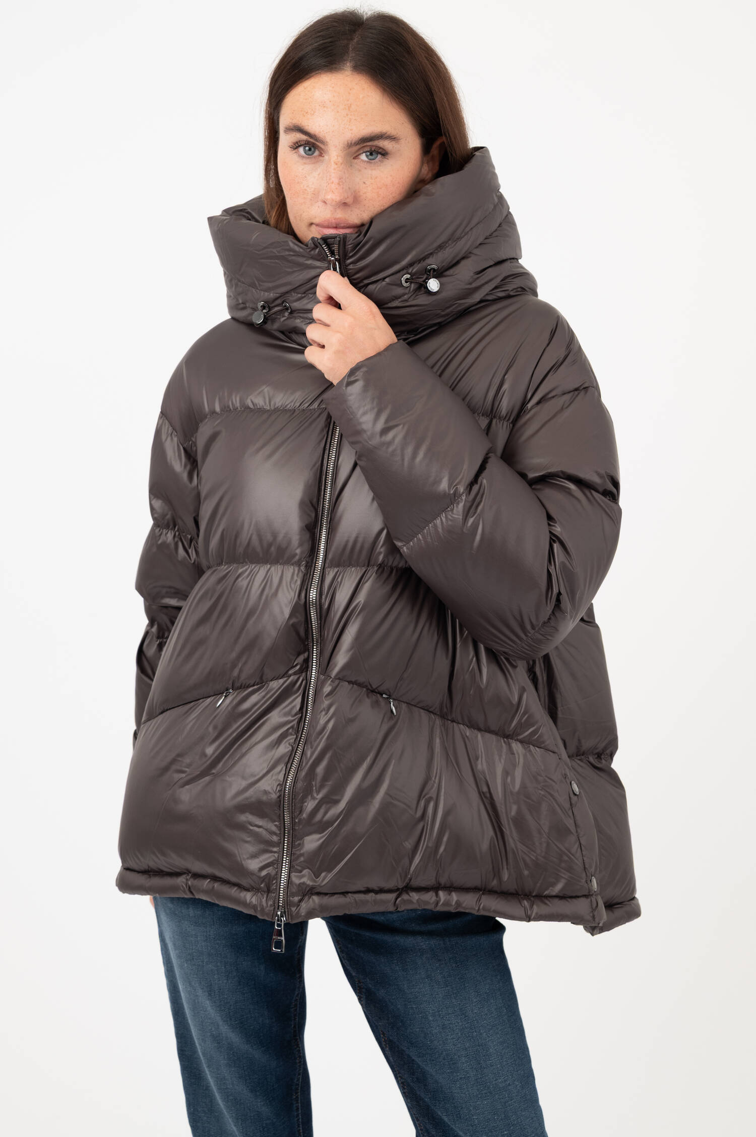 Daunensteppjacke LONDRA in Braun