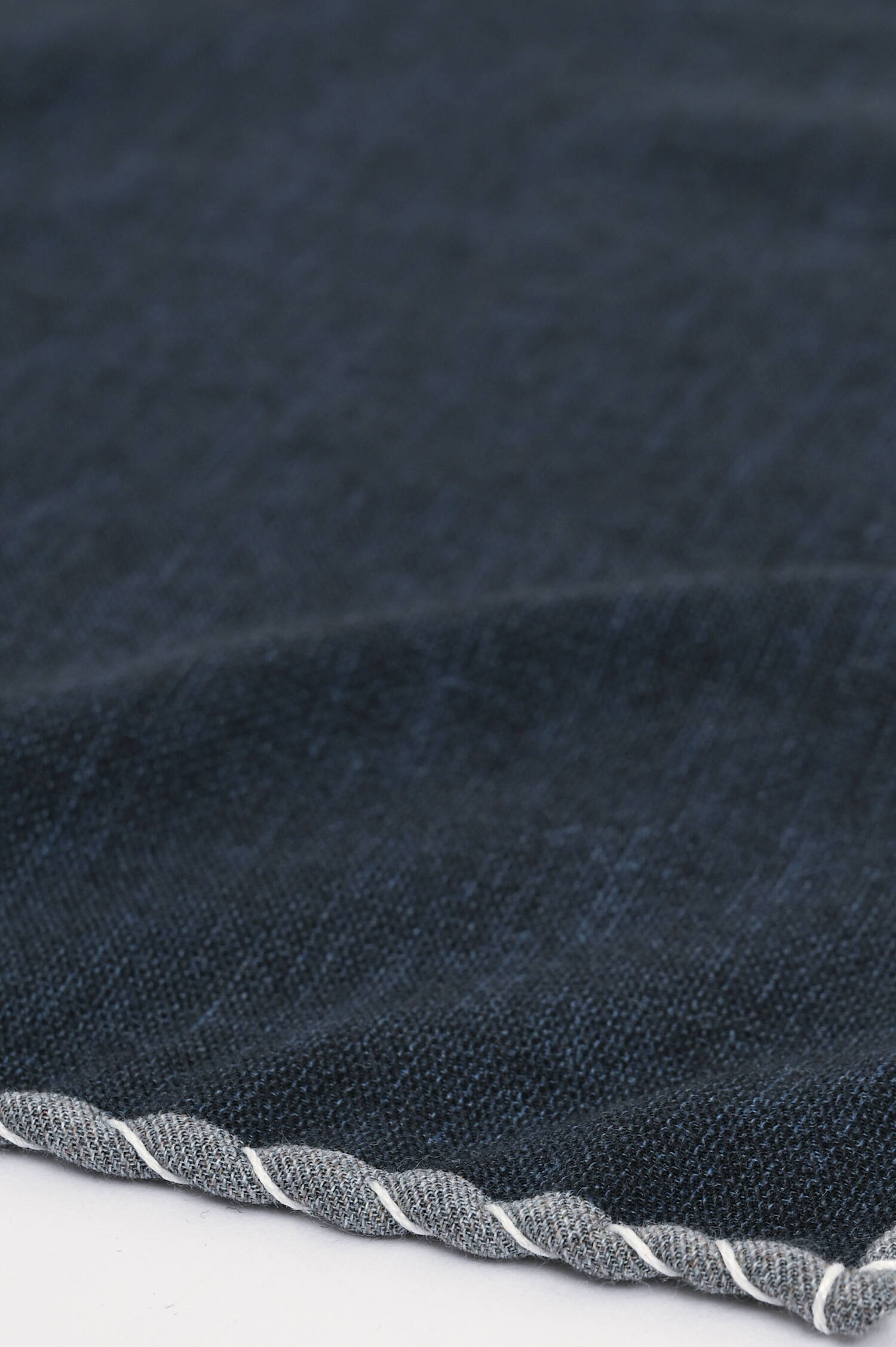 Stecktuch in Navy/Grau