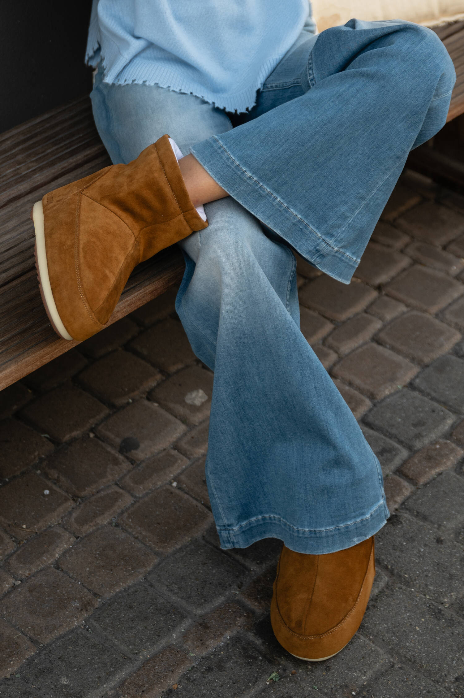 Moon Boot ICON LOW ohne Schnürung in Cognac Moon Boot ICON LOW ohne Schnürung in Cognac