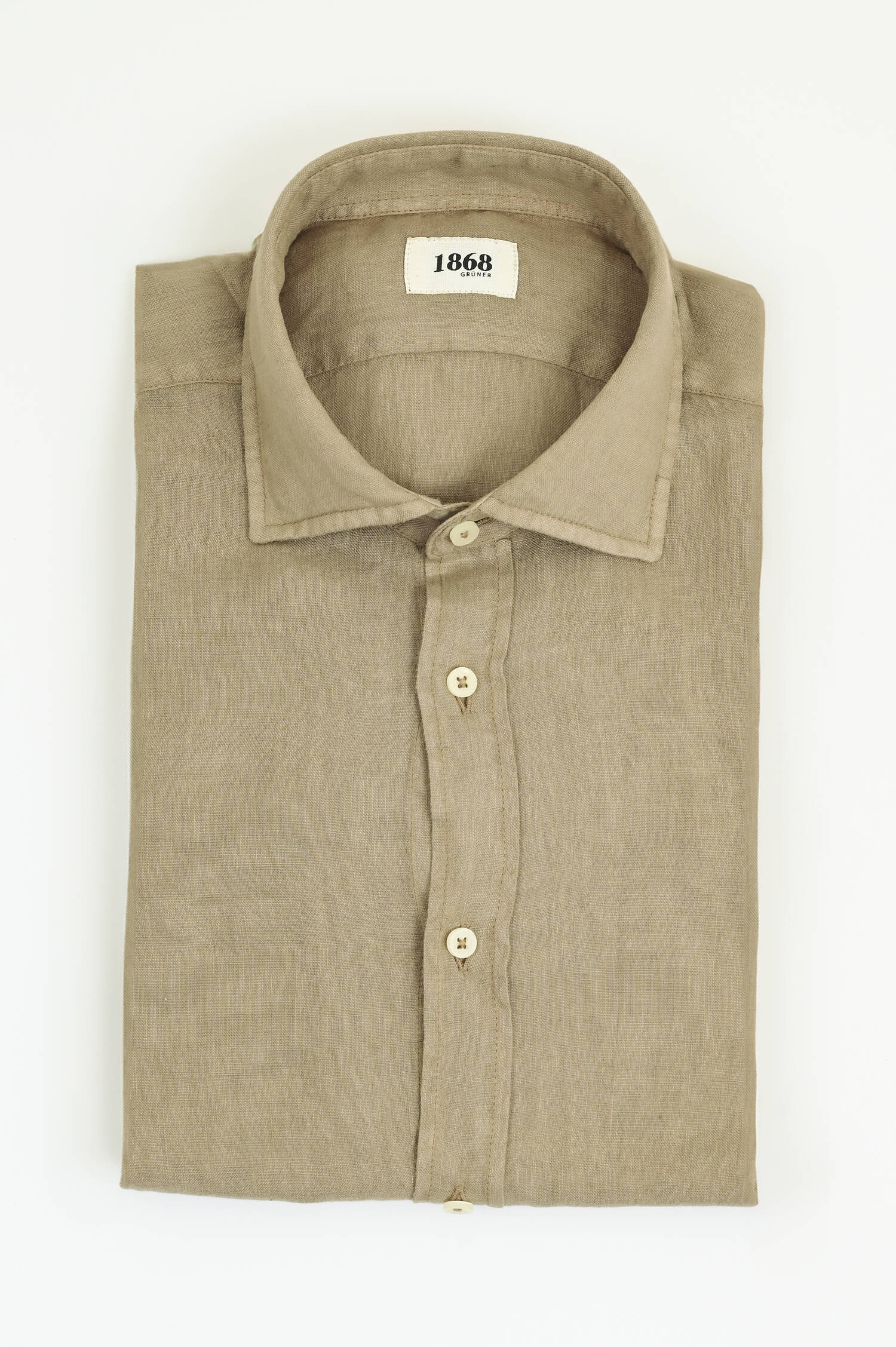 Leinenhemd in Braun Leinenhemd in Braun