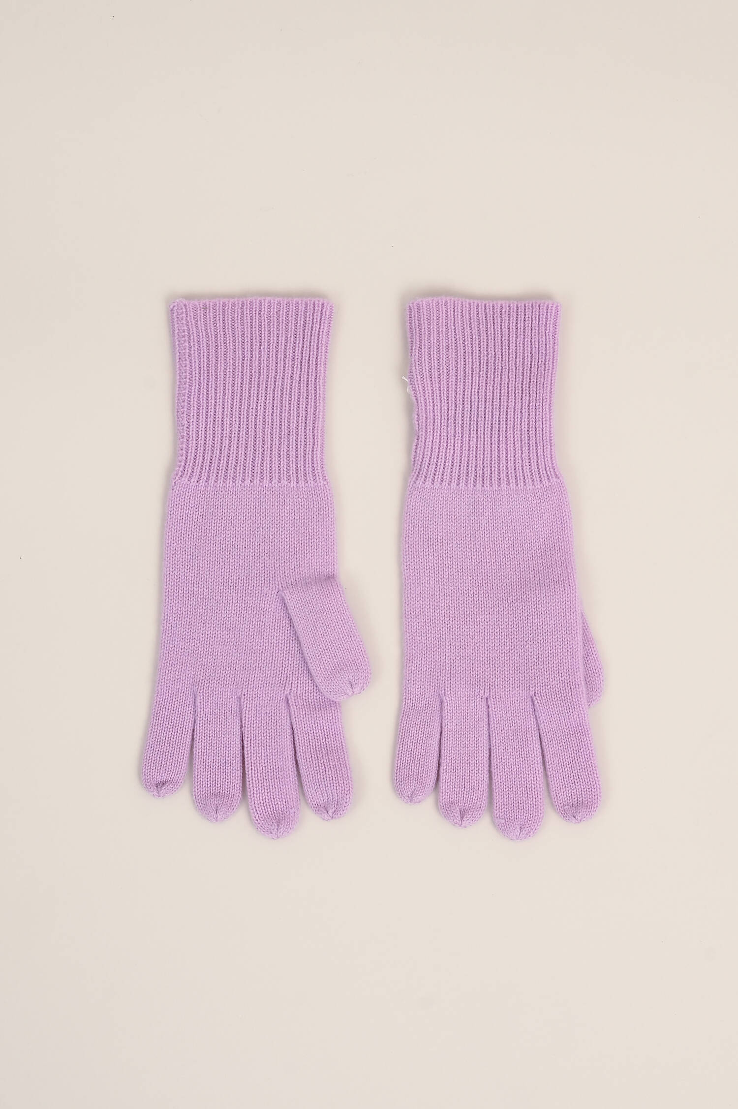 Cashmere Handschuhe in Flieder