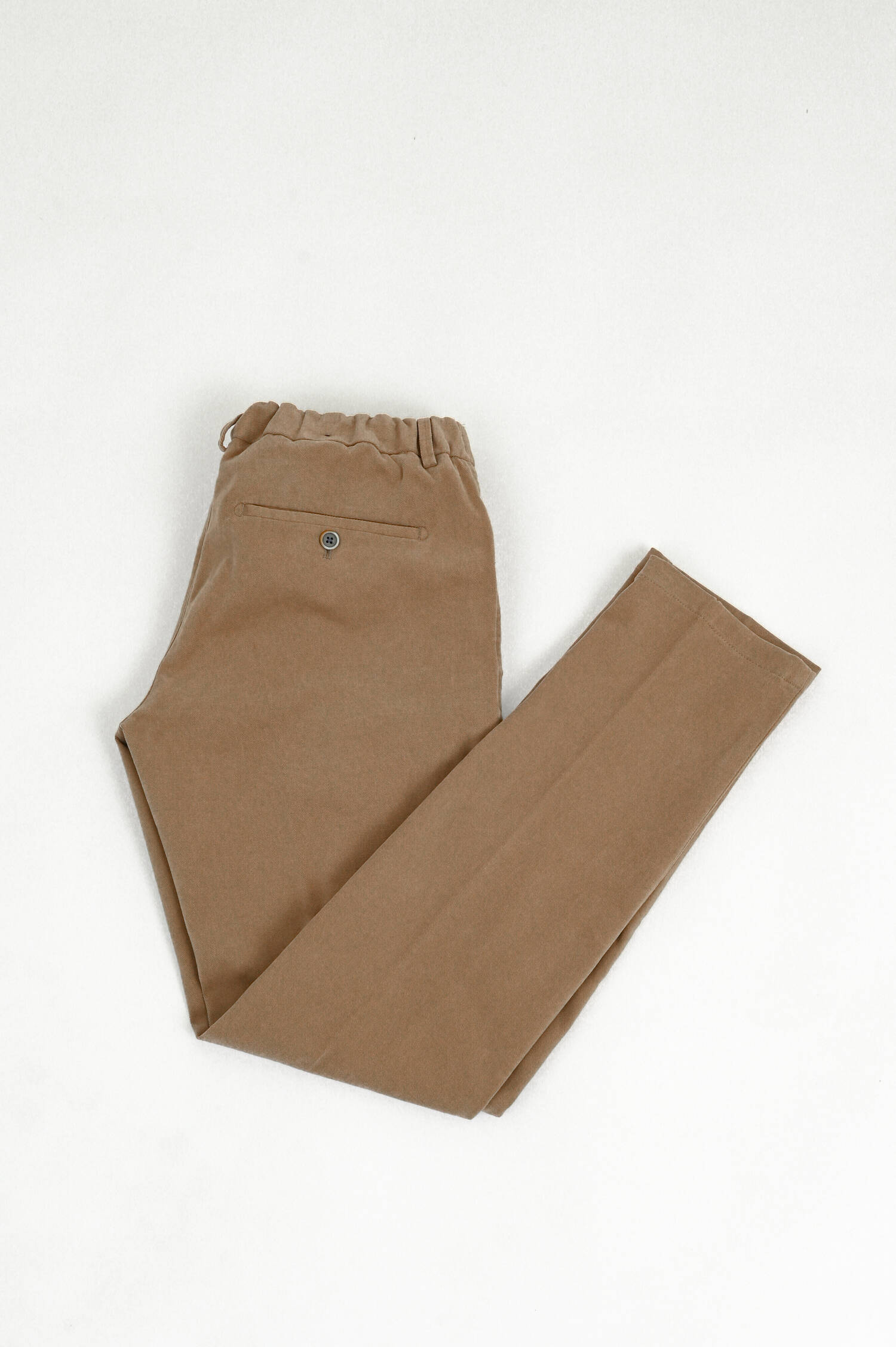 Hose TRENTO mit Elastikbund in Camel