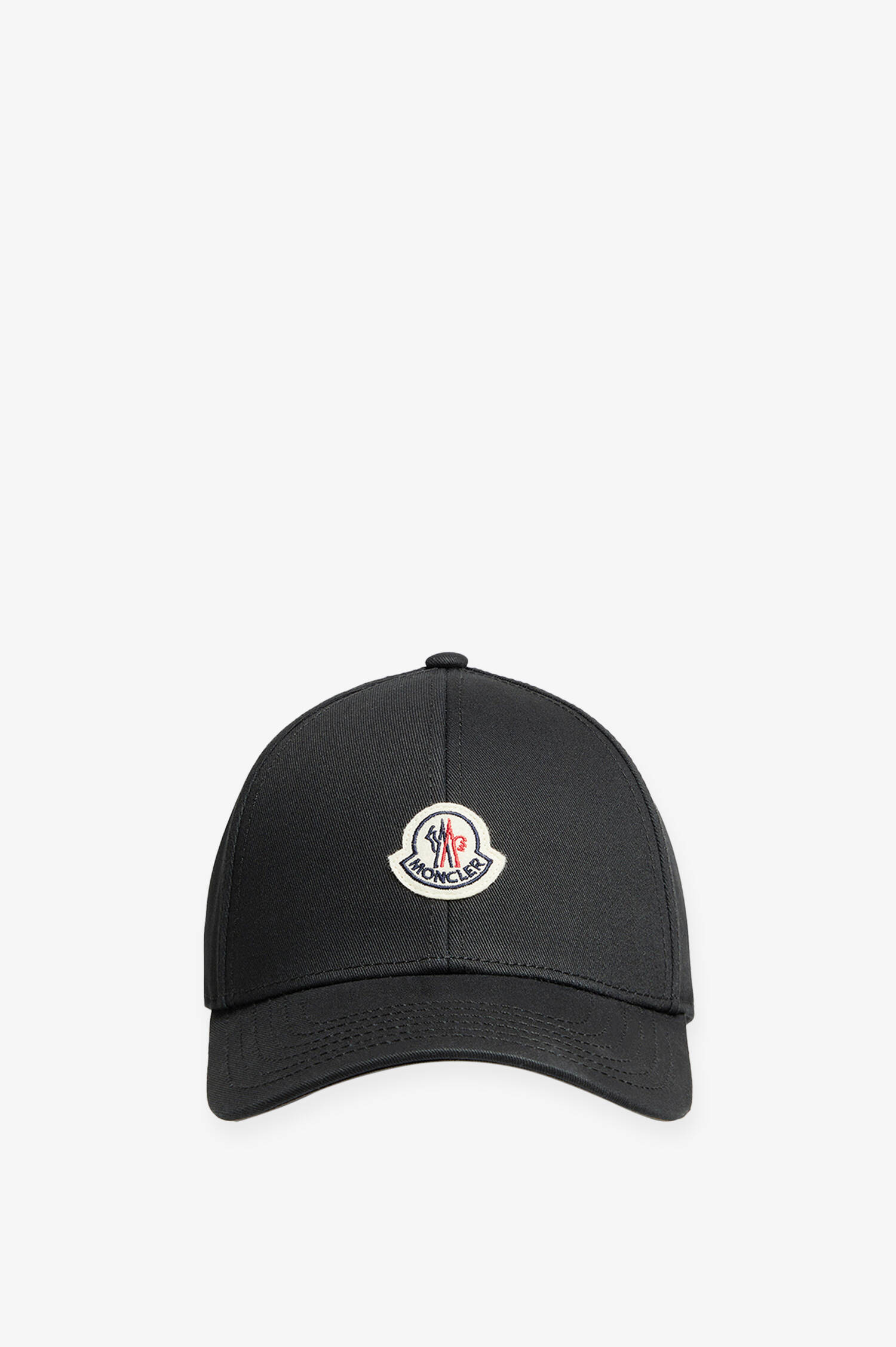 Base Cap mit Logo in Schwarz