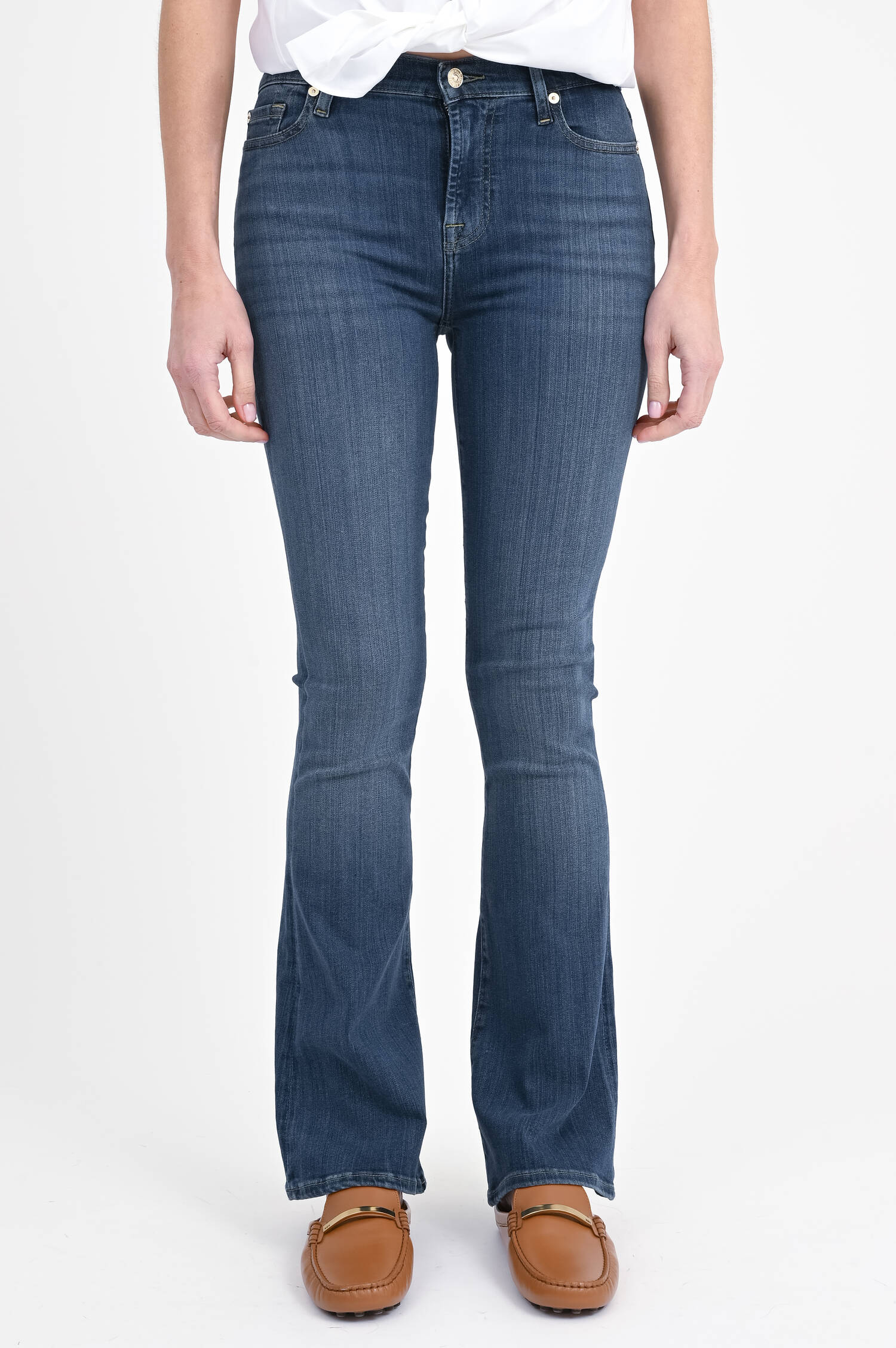 Bootcut Jeans ALI LOVESTORY in Dunkelblau