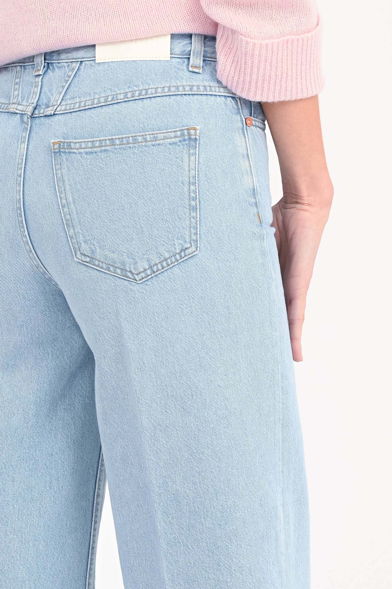  Flared Jeans GLOW UP in Hellblau
