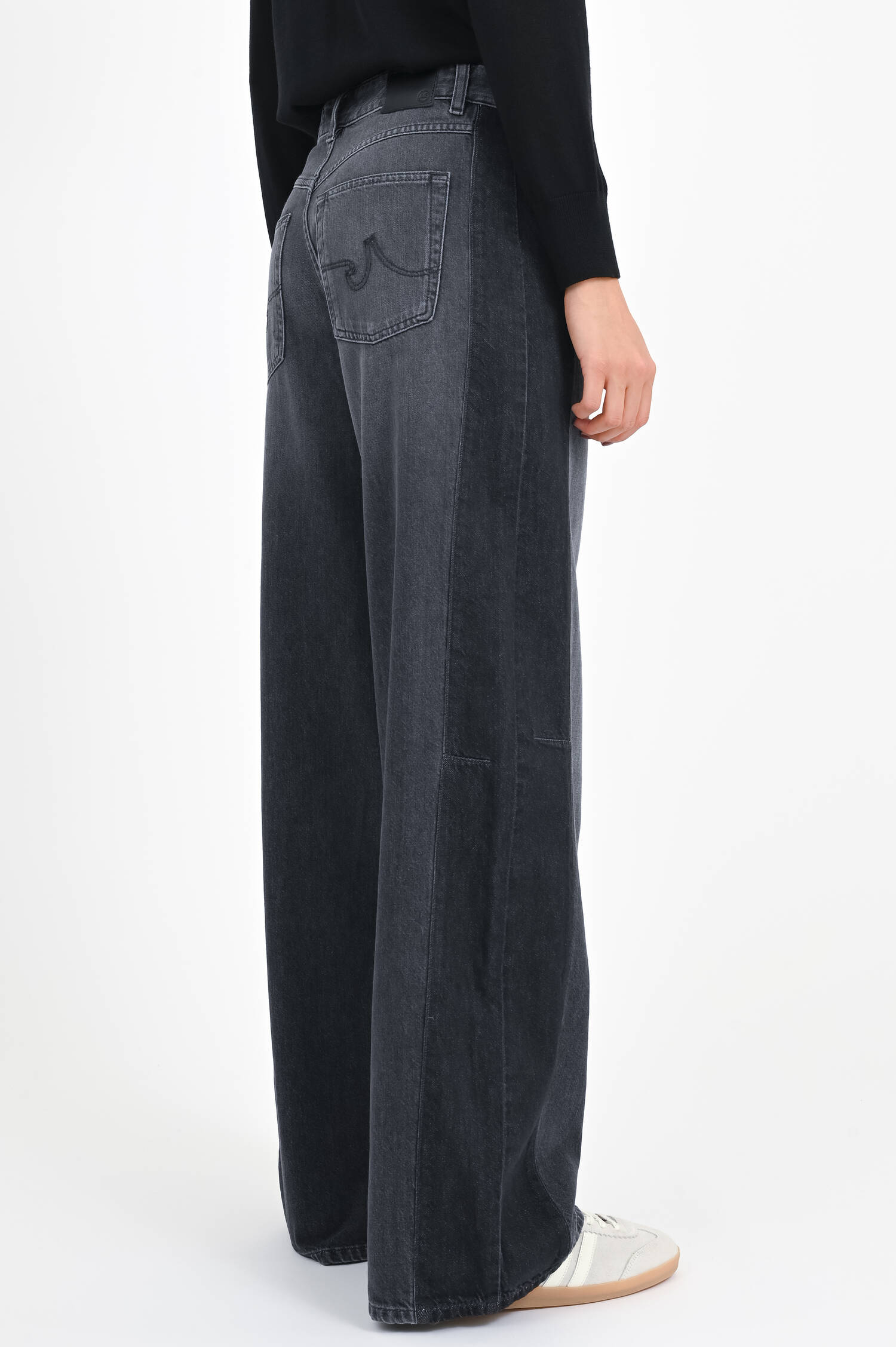 Balloon-Leg-Jeans JESOLO in Anthrazit