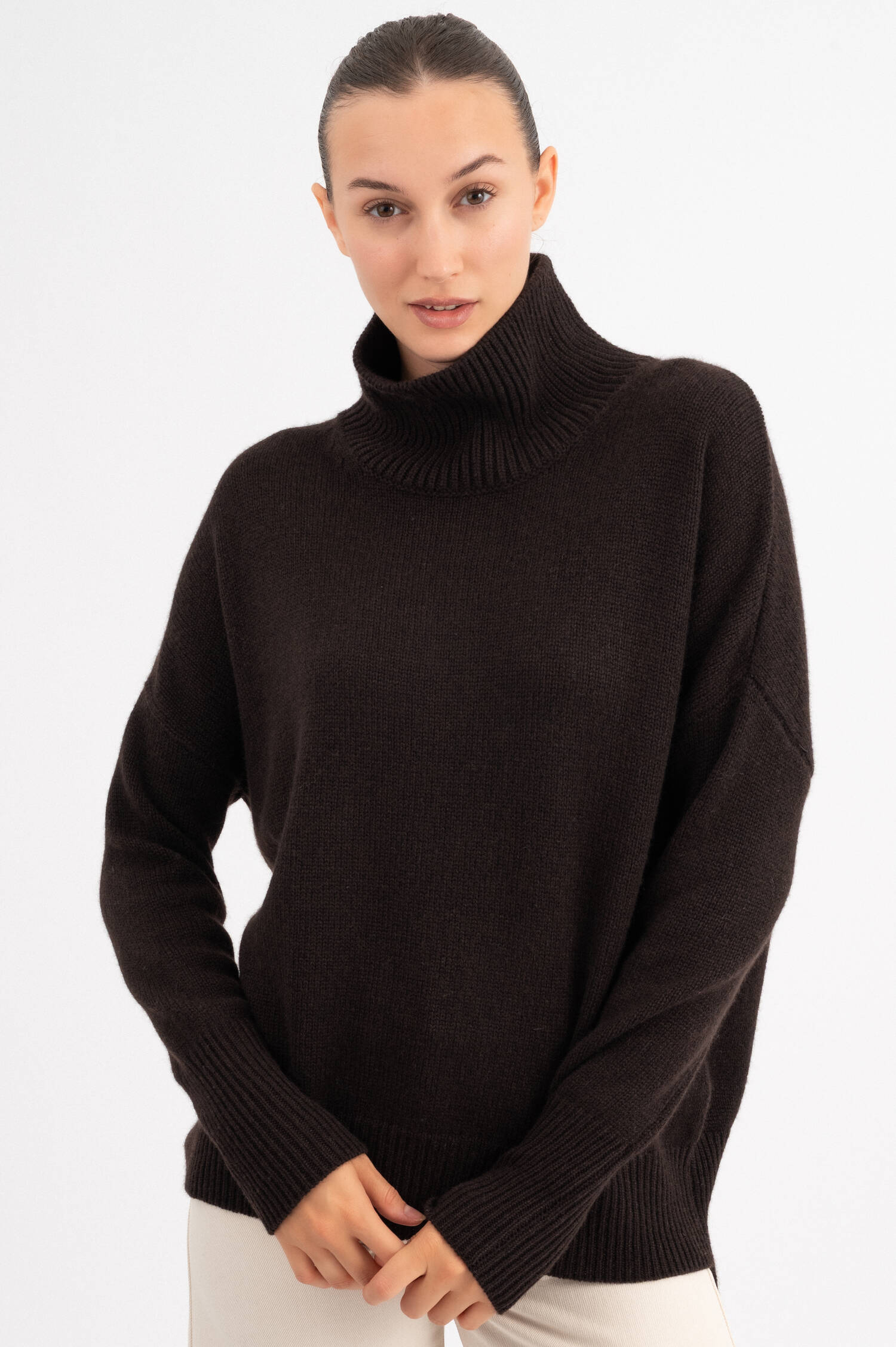 Pullover HEIDI in Braun Pullover HEIDI in Braun