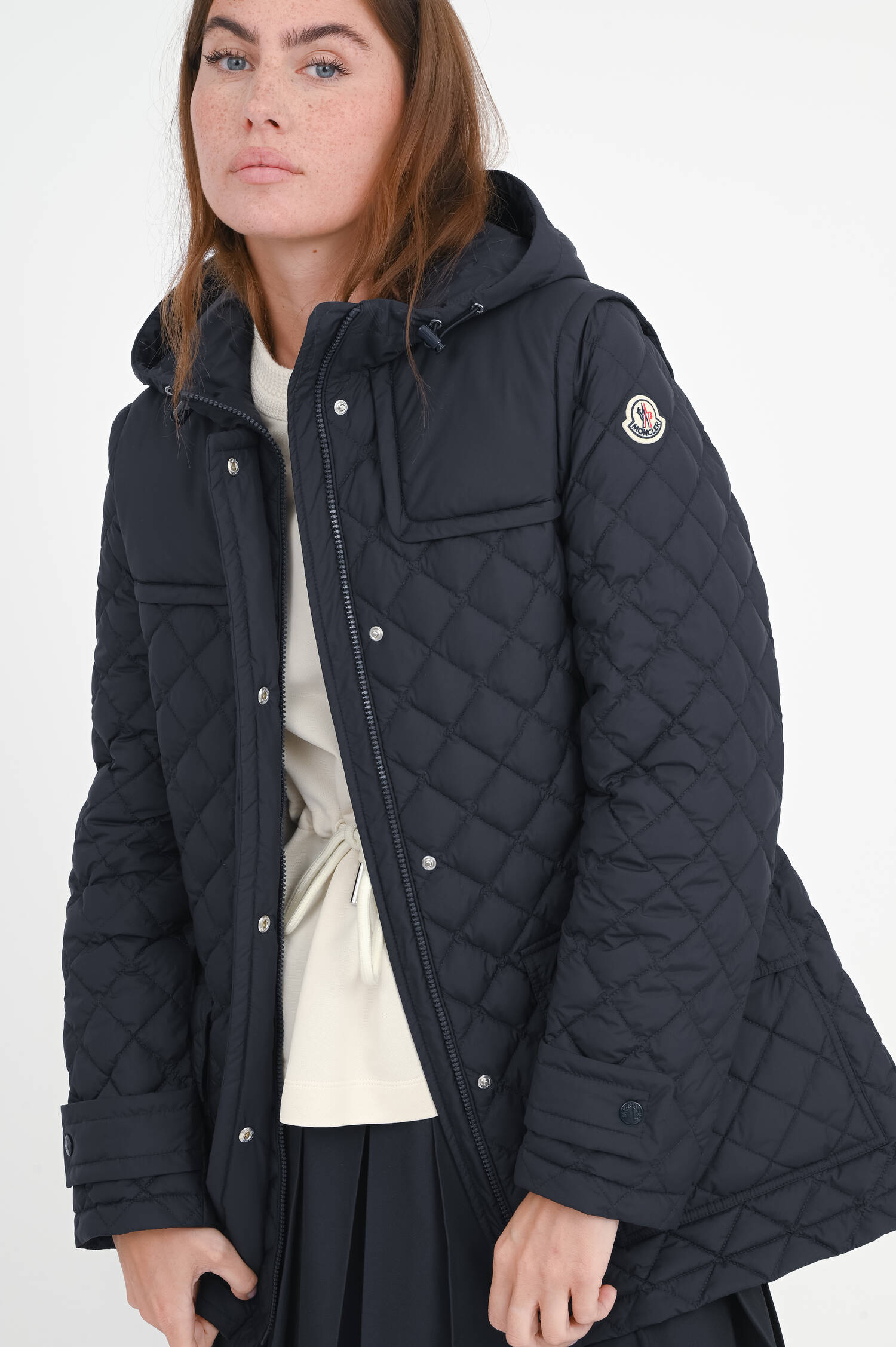 Gesteppte Daunenjacke CHACENAY in Navy